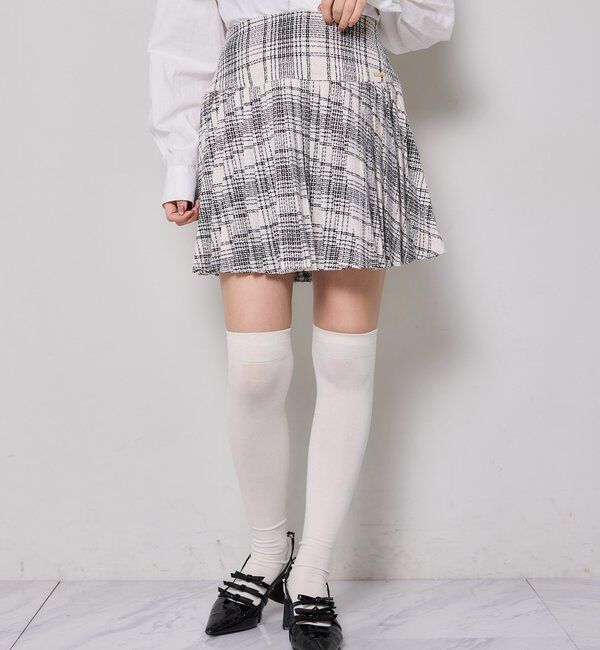  「【SMサイズ展開あり】細プリーツミニスカート/WEB限定リバイバル」|スカート|