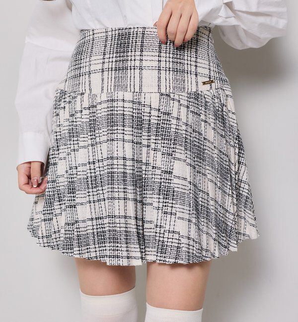  「【SMサイズ展開あり】細プリーツミニスカート/WEB限定リバイバル」|スカート|