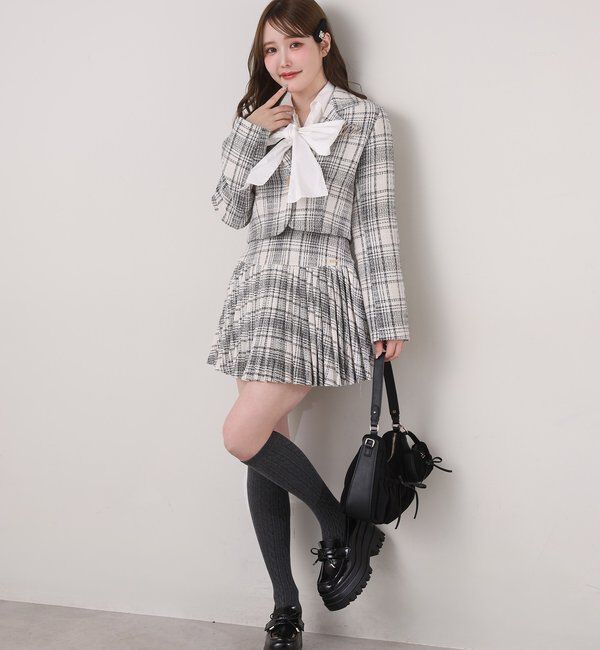  「【SMサイズ展開あり】細プリーツミニスカート/WEB限定リバイバル」|スカート|