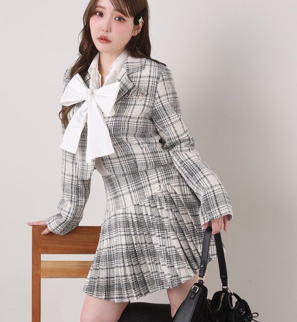  「【SMサイズ展開あり】細プリーツミニスカート/WEB限定リバイバル」|スカート|