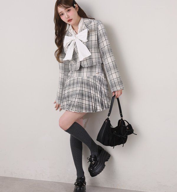  「【SMサイズ展開あり】細プリーツミニスカート/WEB限定リバイバル」|スカート|