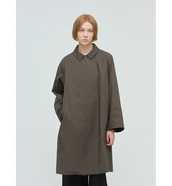 mizuiro ind「mizuiro ind トレンチライクコート」|トレンチコート|