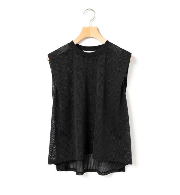 MARMARMAR「MARMARMAR メッシュノースリーブTシャツ」|Tシャツ・カットソー|