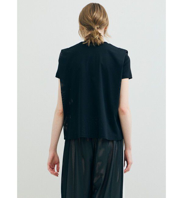 MARMARMAR「MARMARMAR メッシュノースリーブTシャツ」|Tシャツ・カットソー|