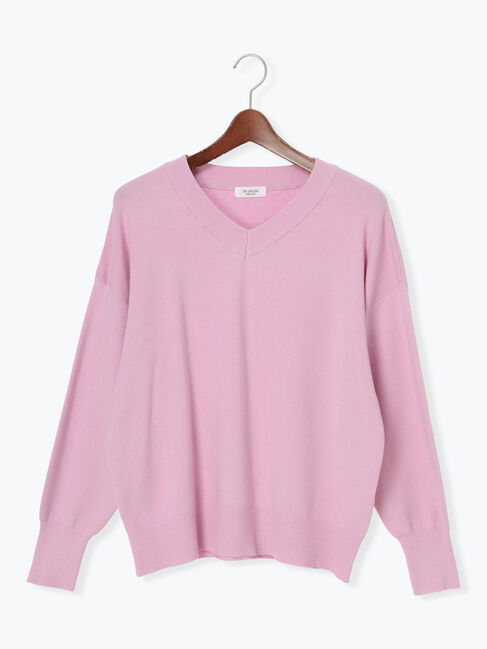 Te chichi TERRASSE「総針Vネックニット」|ニット・セーター|