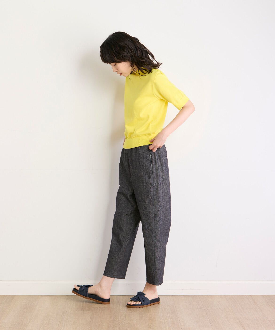 I.T.'S international「ニューラインスビンデニムパンツ《SUVIN DENIM》 」|デニム|