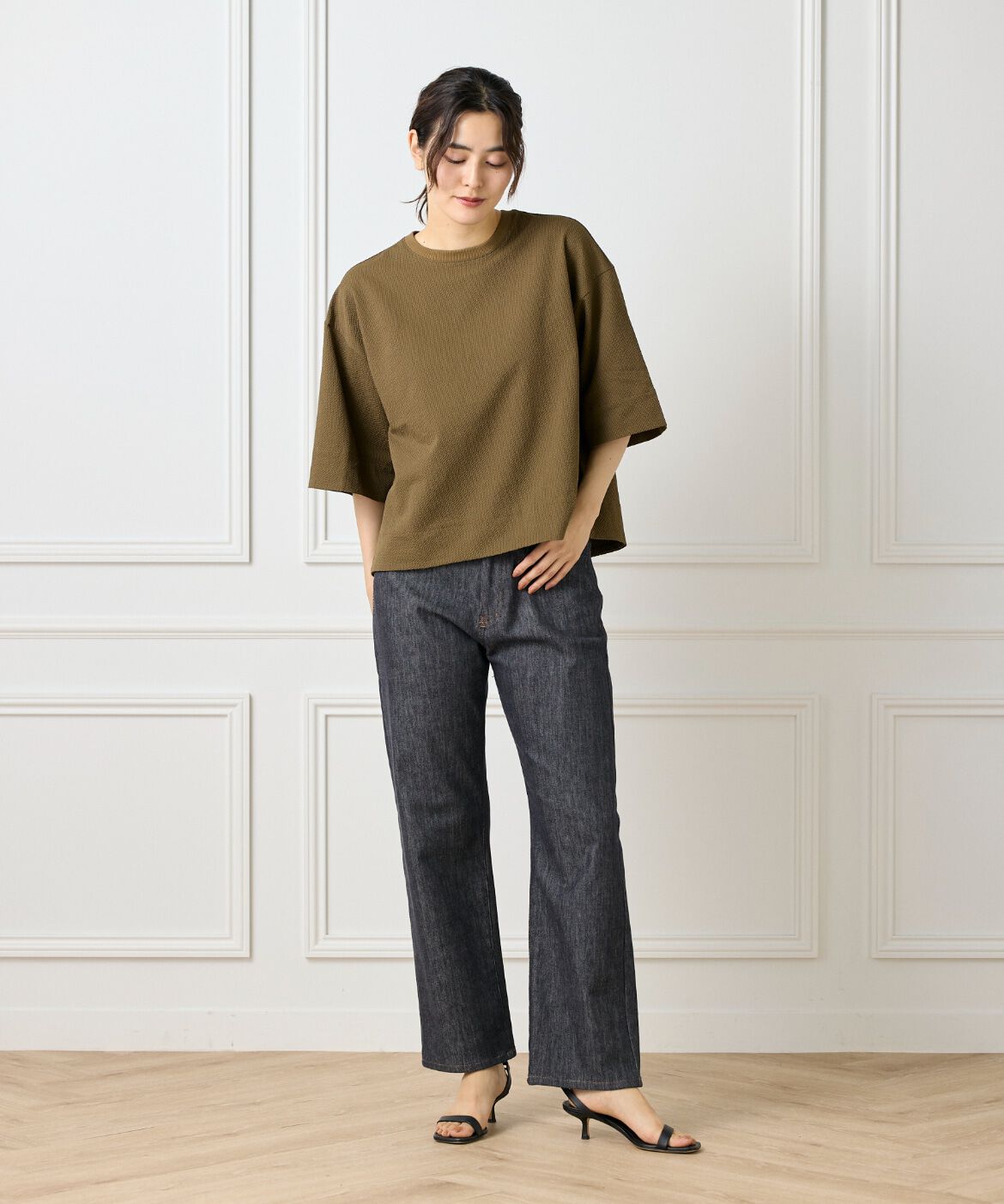 DAY by DAY it&rsquo;s international「バックタックＴブラウス《グランサッカー》」|シャツ・ブラウス|