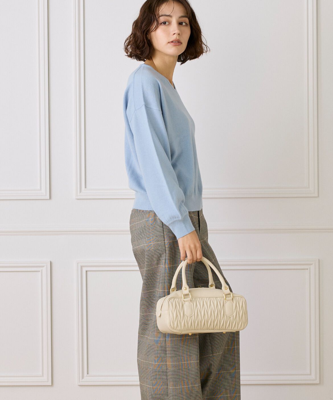 FAVORITE SUKINAMONO「ギャザーボストンバッグ《MARLON》」|ボストンバッグ|