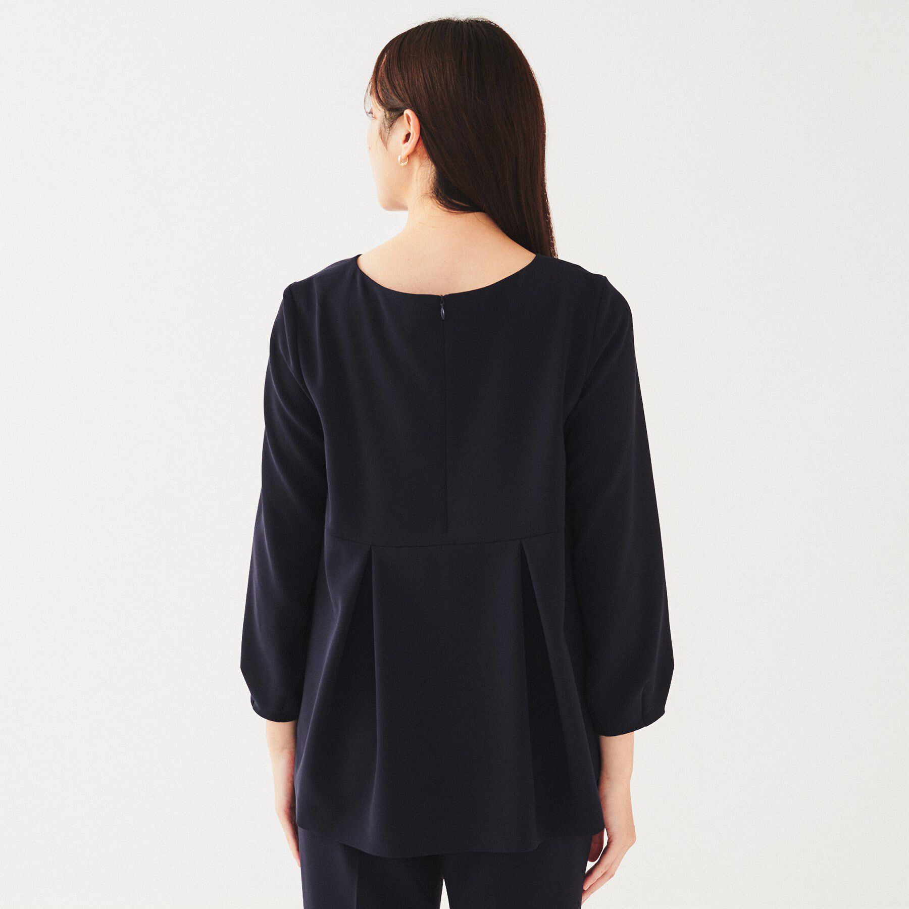 UNTITLED「【セットアップ可能】ペプラムブラウス」|シャツ・ブラウス|