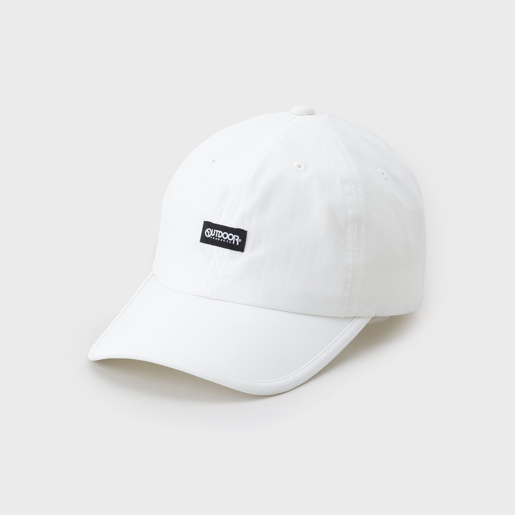 UNTITLED「【OUTDOOR PRODUCTS】別注 ナイロンキャップ」|キャップ・キャスケット|ホワイト(001)