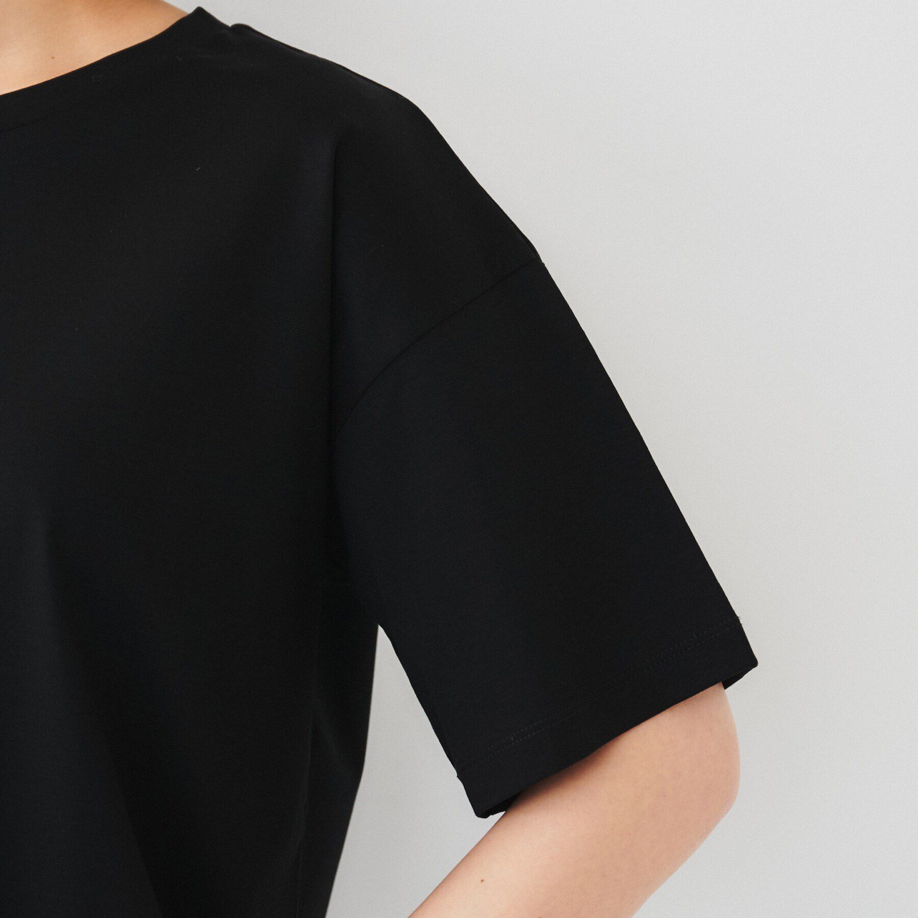 UNTITLED「【接触冷感/抗菌防臭/マシンウォッシャブル】クリアスムース Tシャツ」|Tシャツ・カットソー|