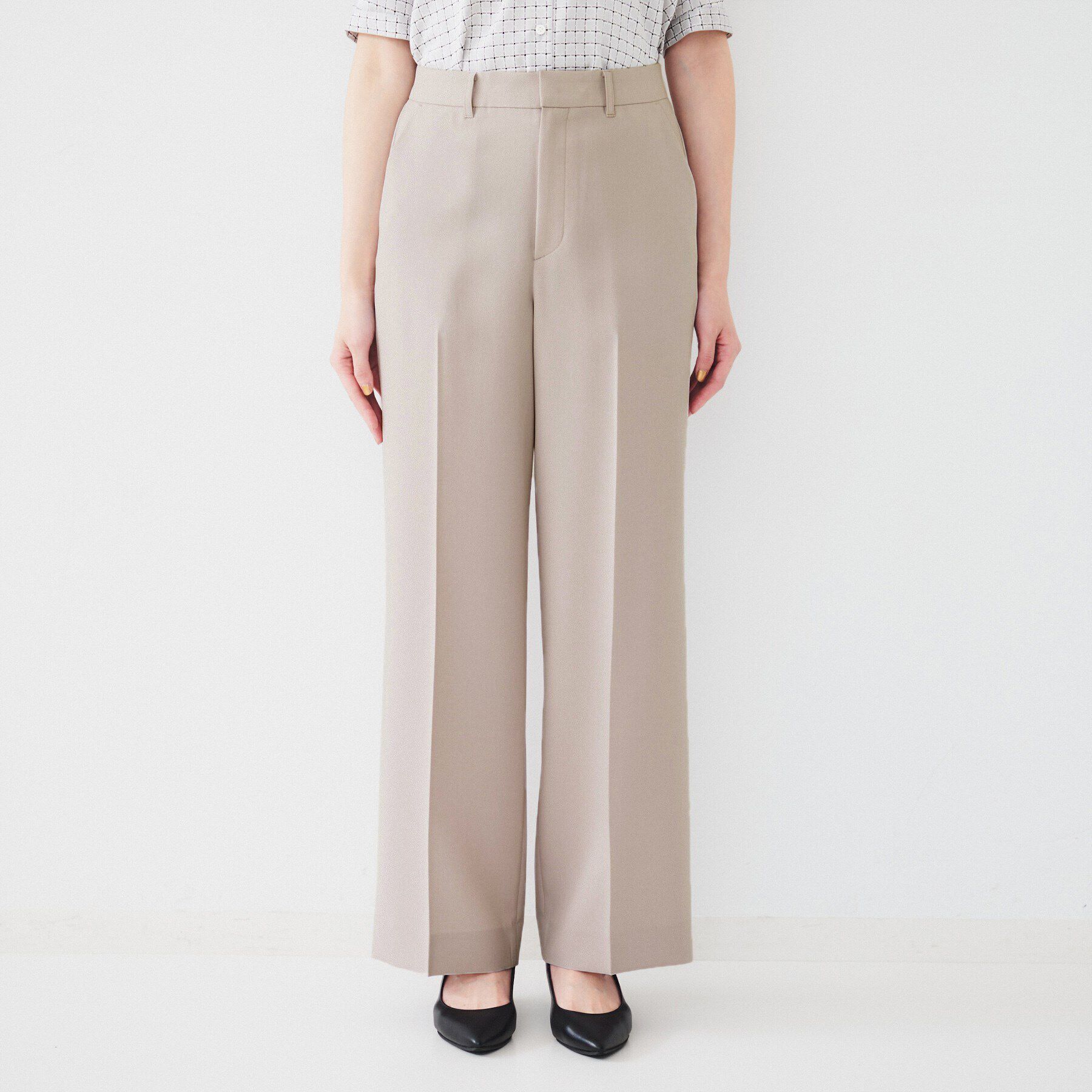 UNTITLED「【接触冷感/UV/セットアップ可能】ライトウェイト ワイドパンツ」|その他|