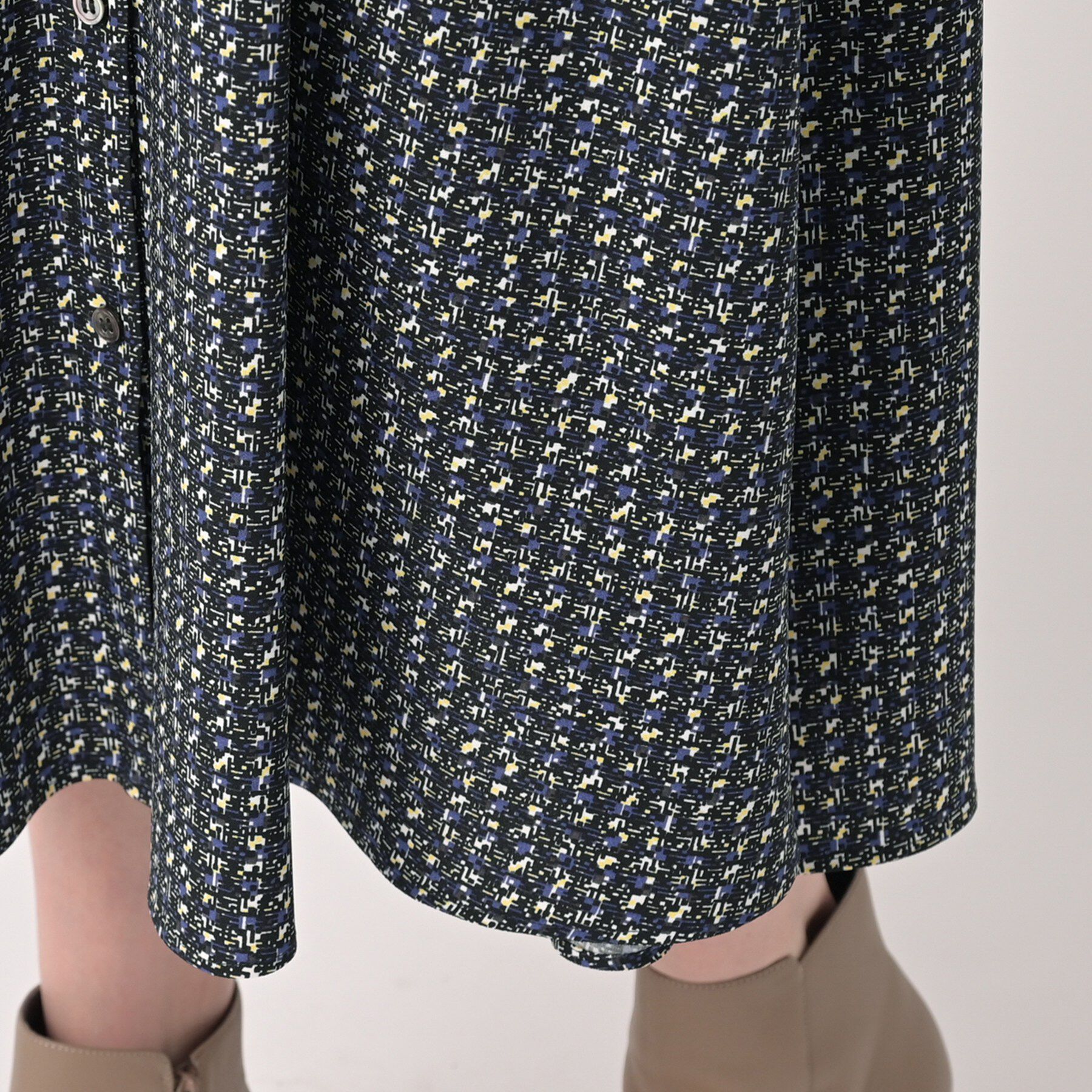 UNTITLED「クラシカルツイードワンピース」|ワンピース|