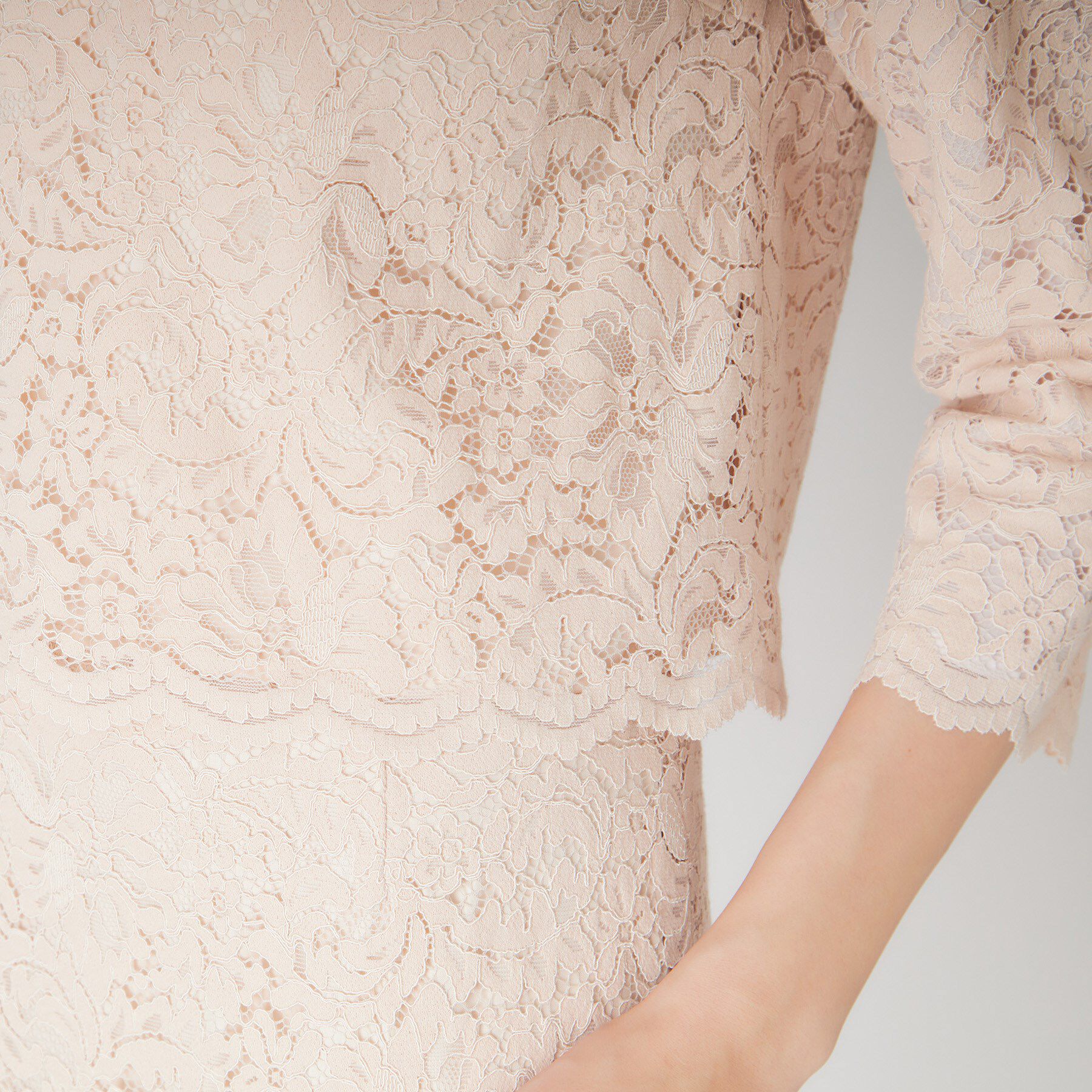 COUP DE CHANCE「【洗える】レースブラウス」|シャツ・ブラウス|