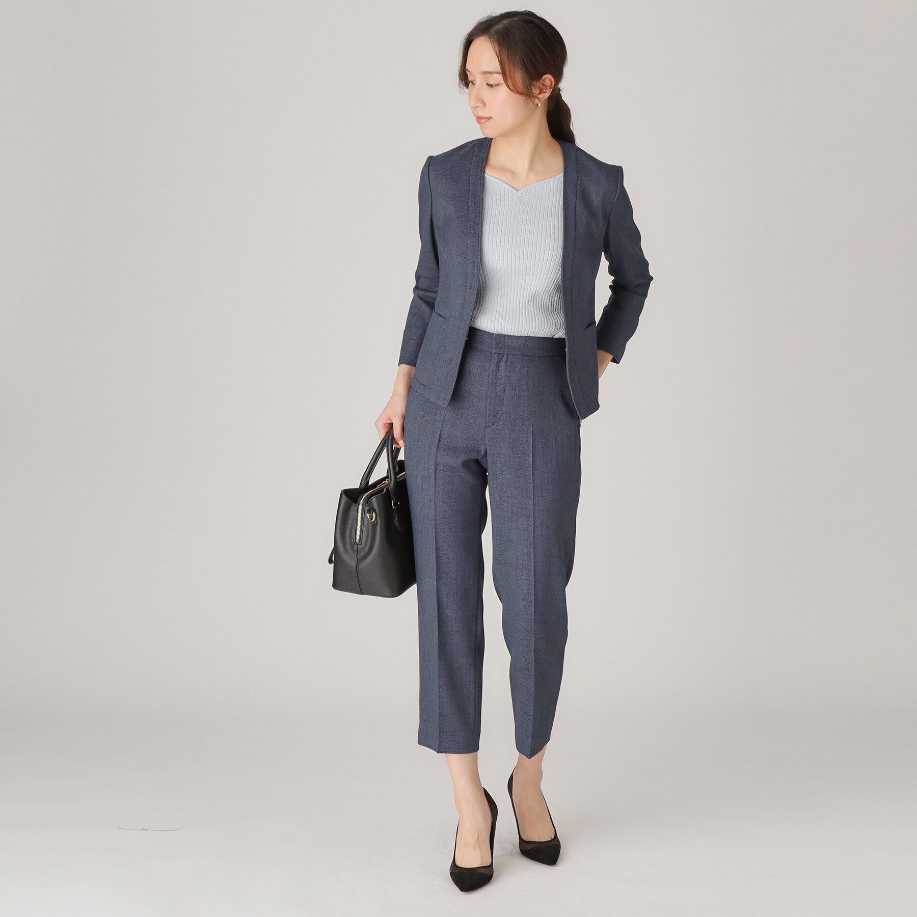 COUP DE CHANCE「【手洗い可／日本製】タックテーパードパンツ」|その他|