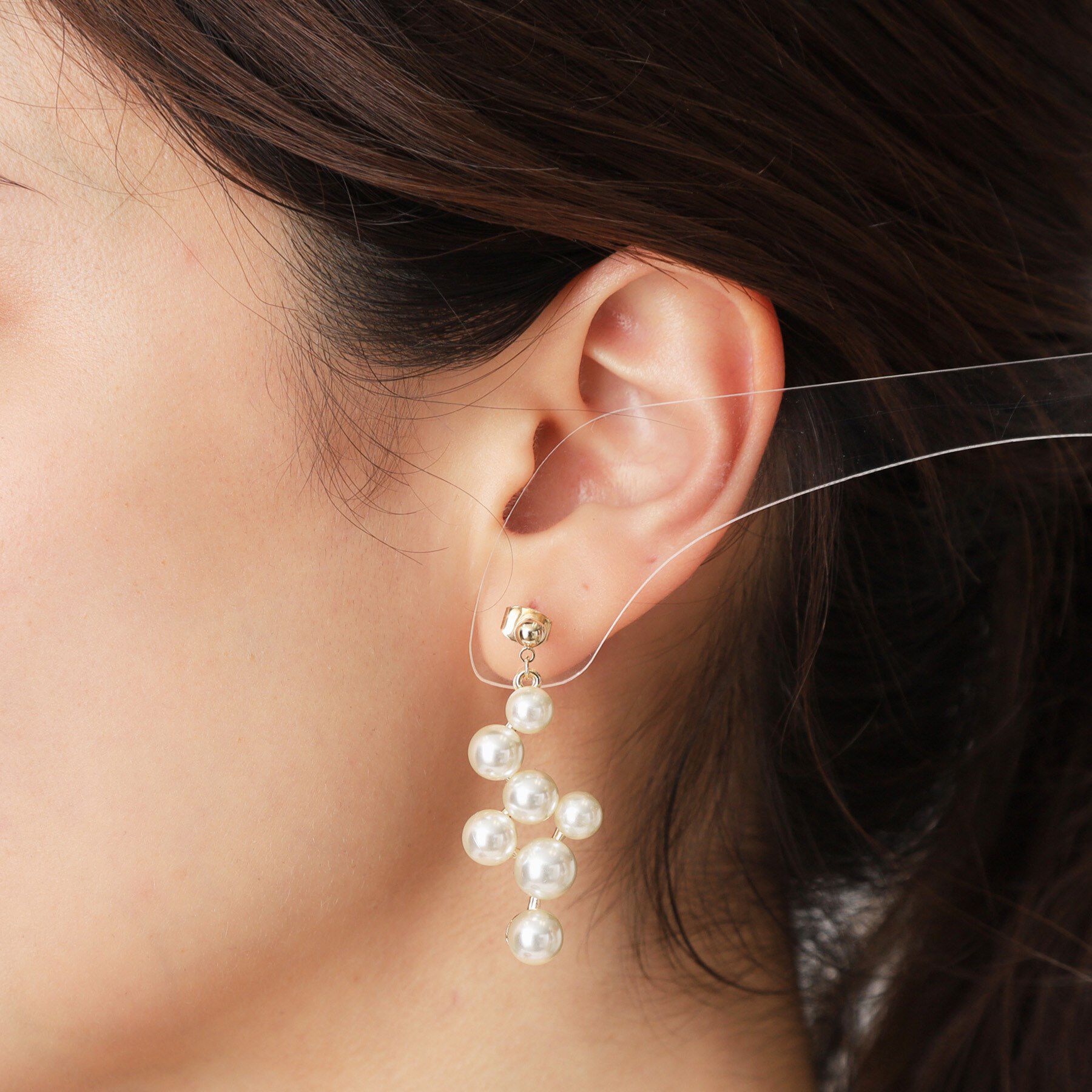 COUP DE CHANCE「グレープパール調／パール調ピアス」|ピアス|