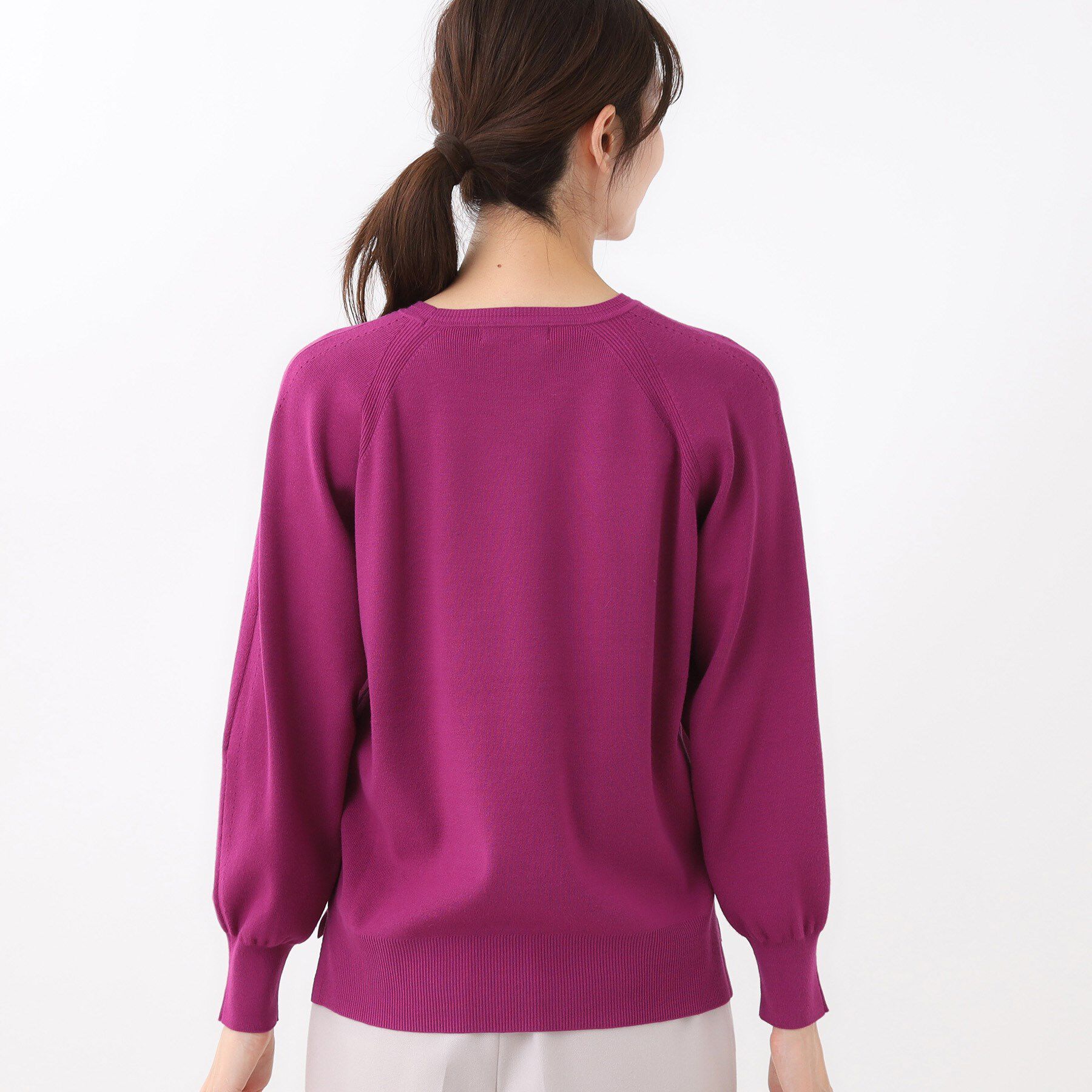 Reflect「【ゆったり着られる◎】ラグランスリーブニット」|ニット・セーター|