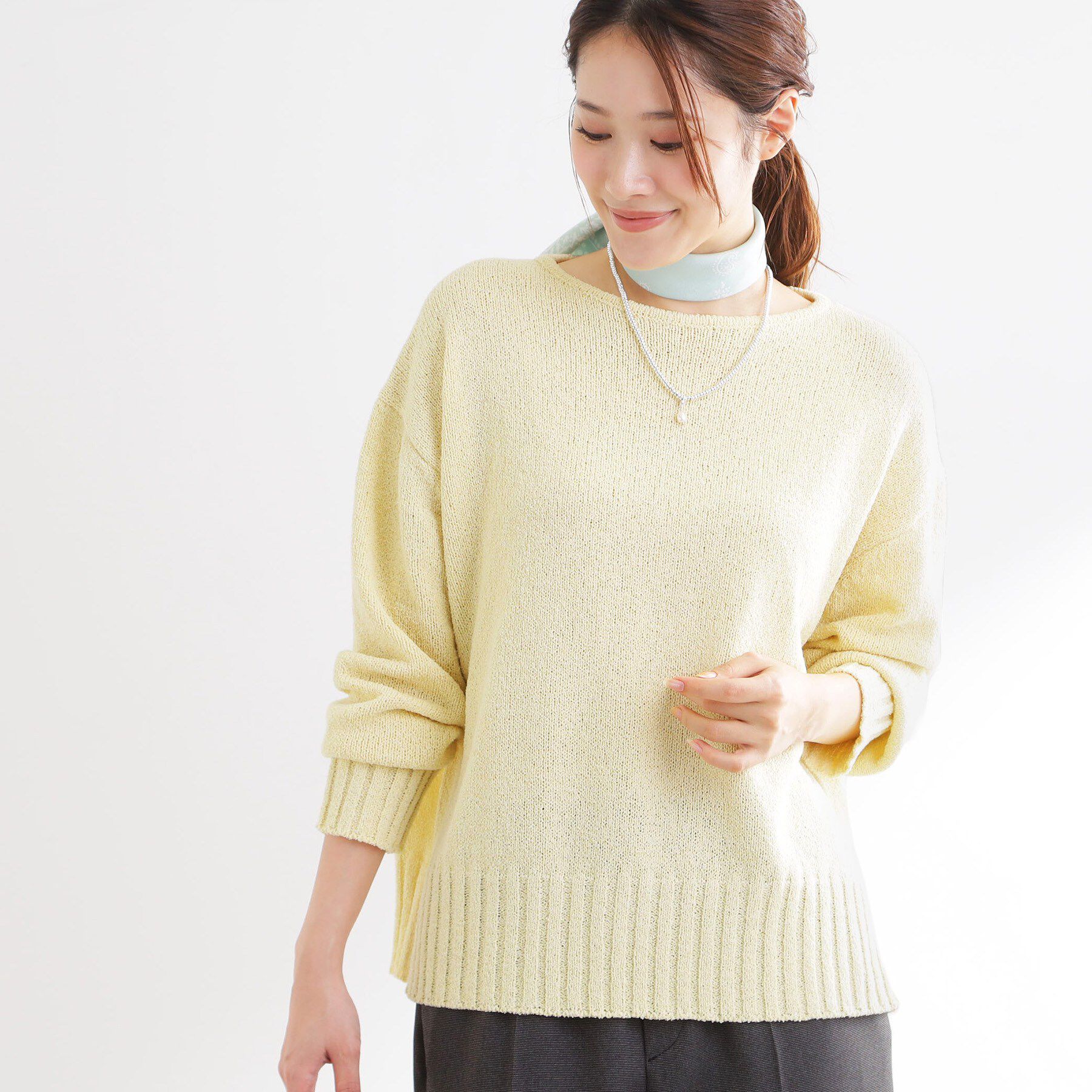 Reflect「【レイヤードにおすすめ◎】ロング丈リラクシーニット」|ニット・セーター|