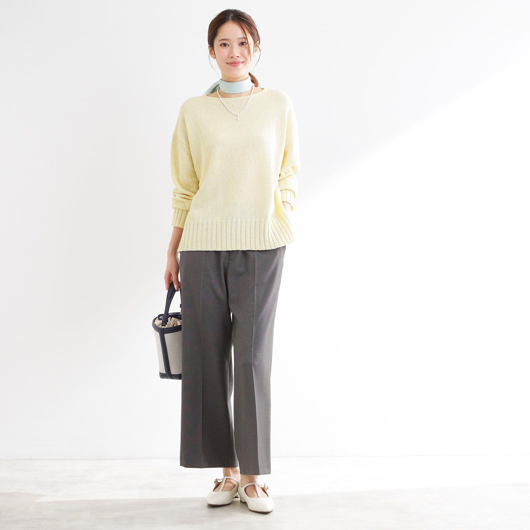 Reflect「【レイヤードにおすすめ◎】ロング丈リラクシーニット」|ニット・セーター|