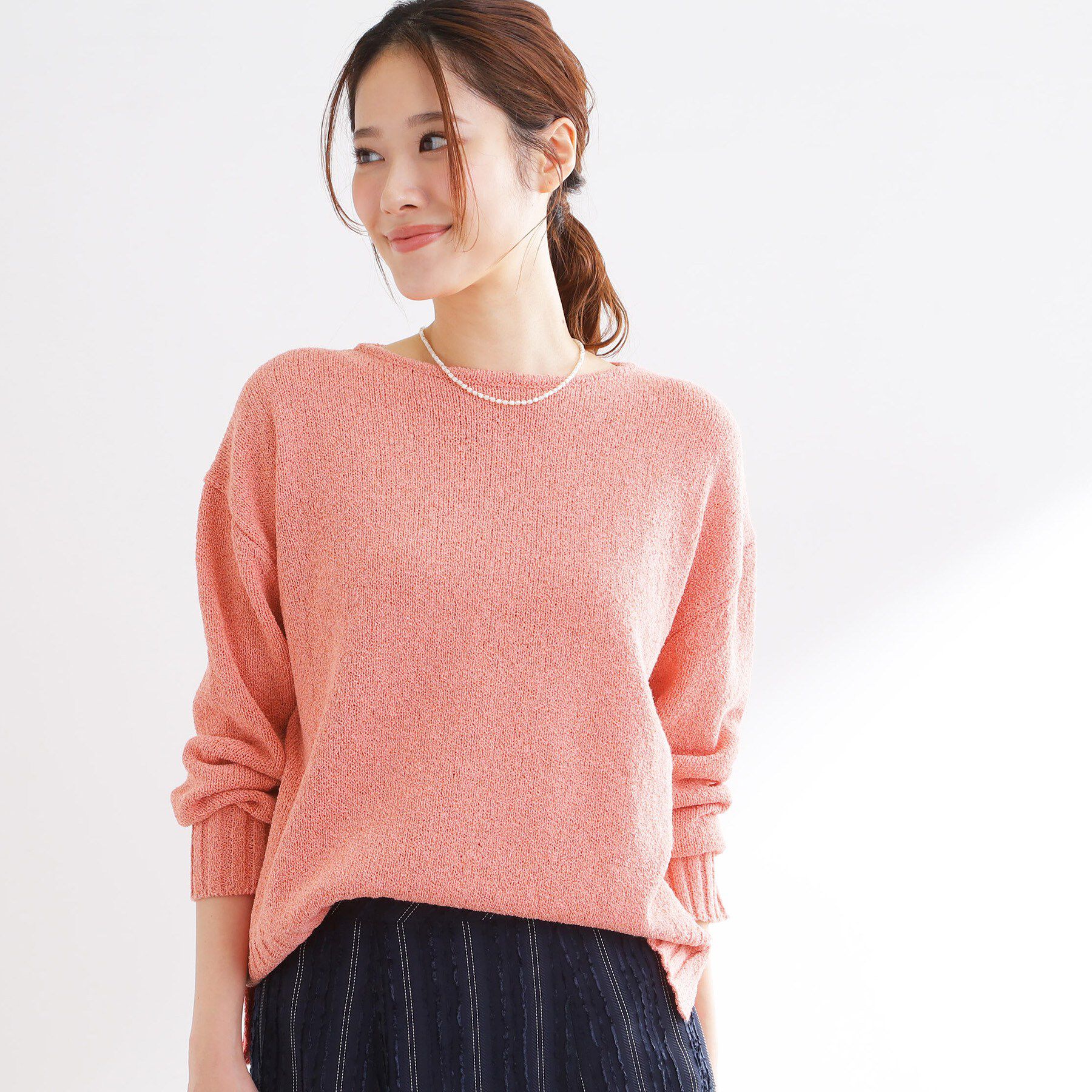 Reflect「【レイヤードにおすすめ◎】ロング丈リラクシーニット」|ニット・セーター|