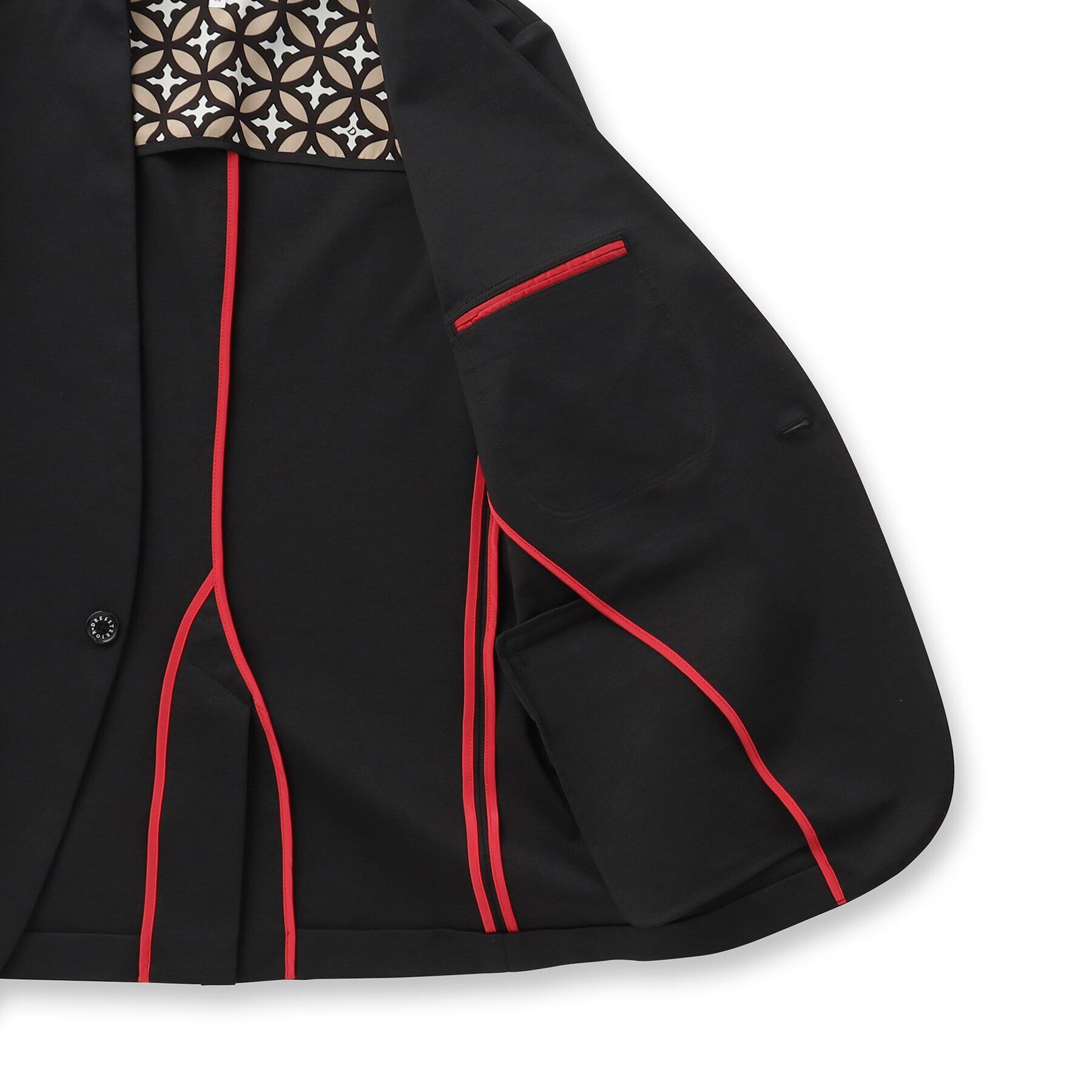 DRESSTERIOR「【セットアップ可】ドライトリコット ノーカラージャケット」|ノーカラージャケット|