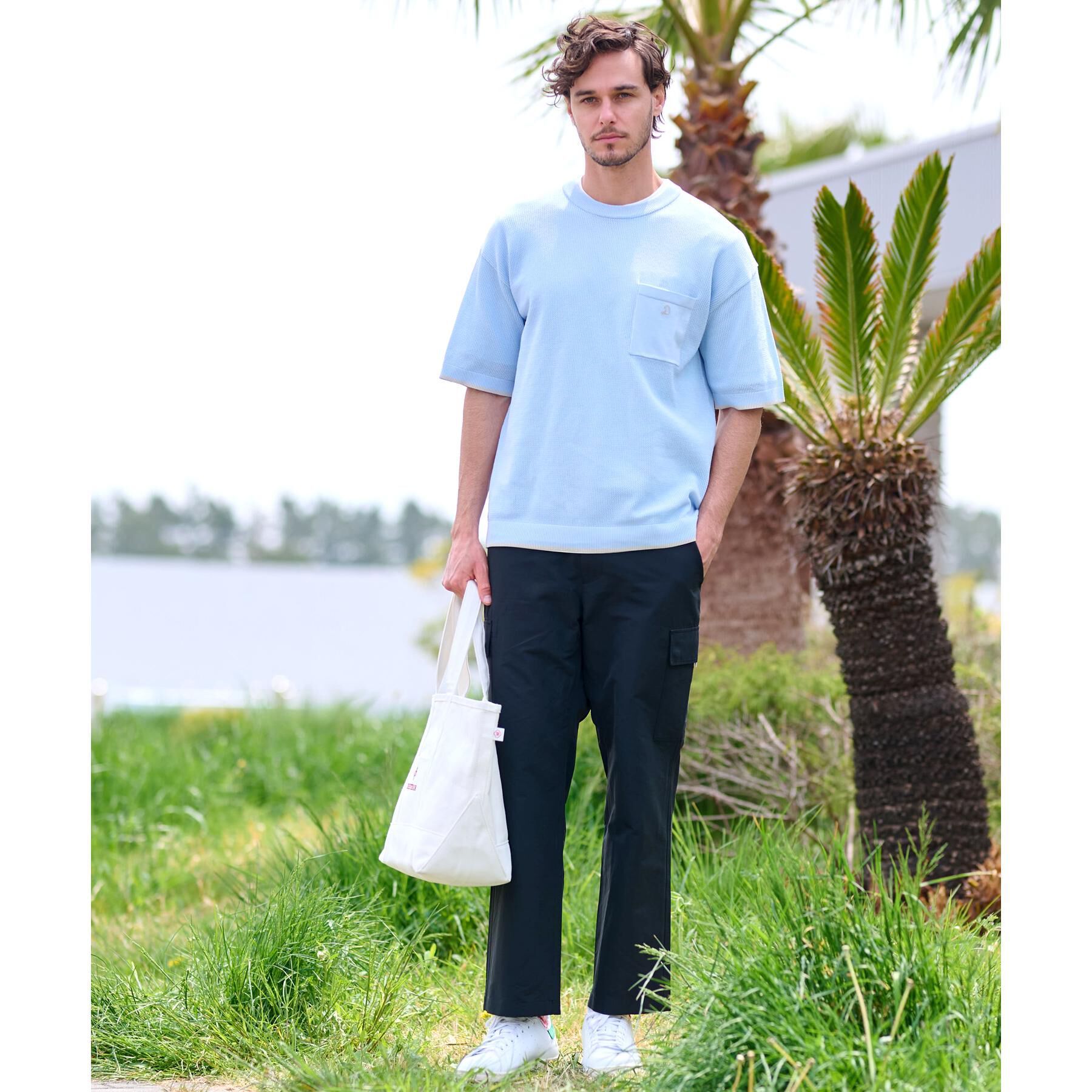 DRESSTERIOR「【ドライタッチ】コットンナイロン カーゴパンツ」|その他|