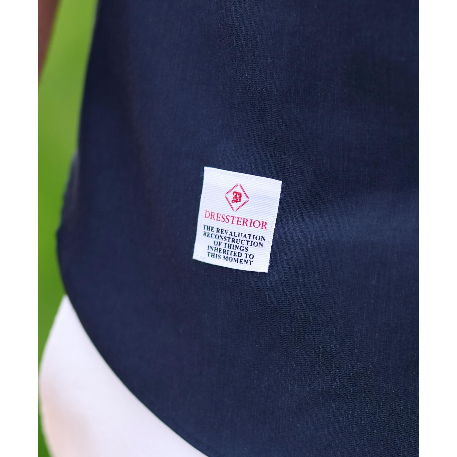 DRESSTERIOR「リネン混スリークオーターシャツ」|シャツ・ブラウス|