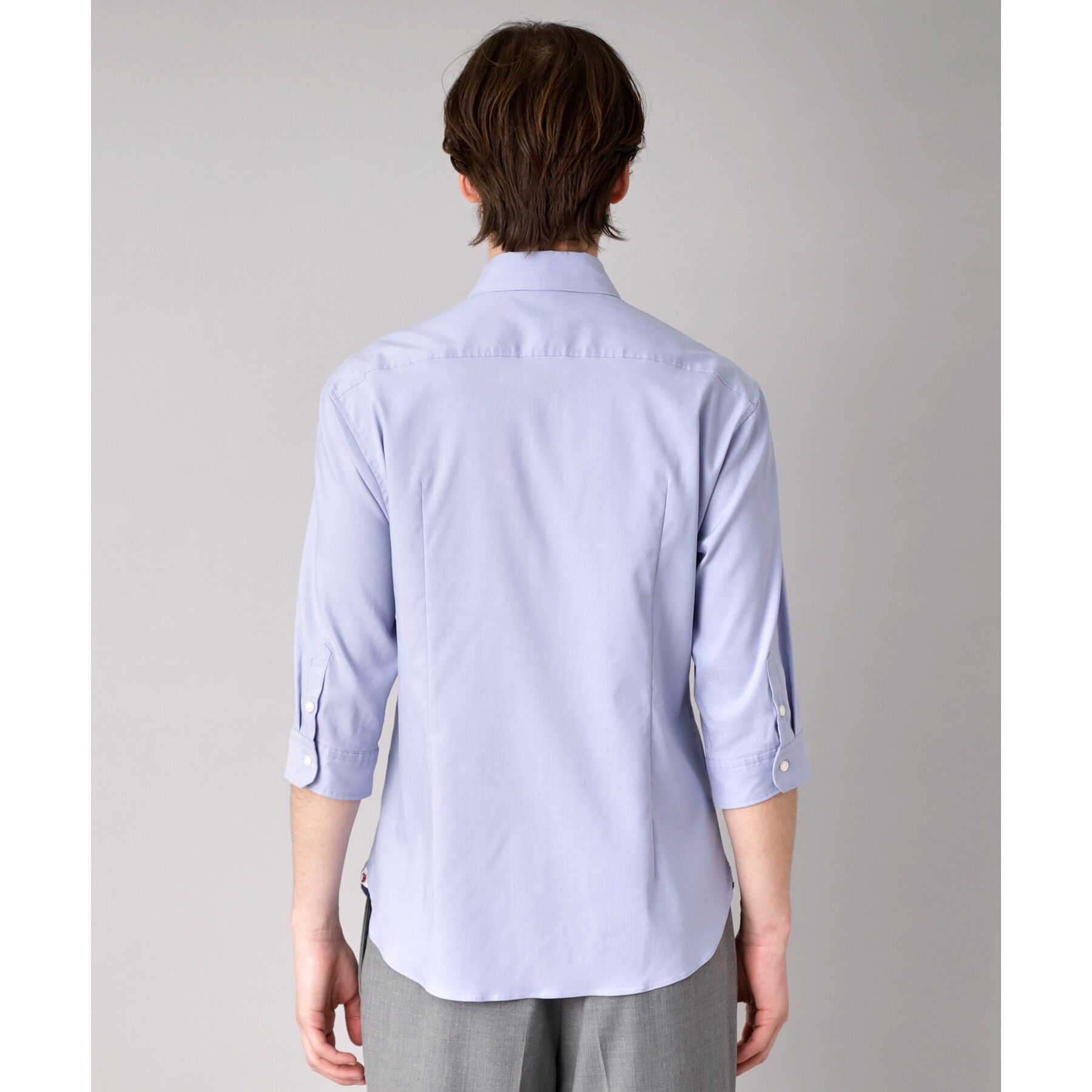 DRESSTERIOR「リネン混スリークオーターシャツ」|シャツ・ブラウス|