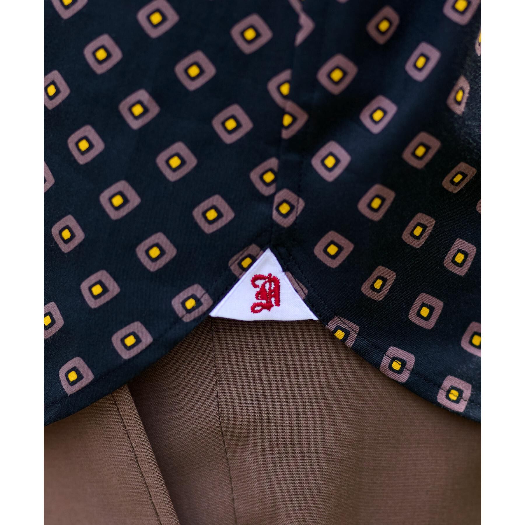 DRESSTERIOR「ポートベロープリント ショートスリーブシャツ」|シャツ・ブラウス|