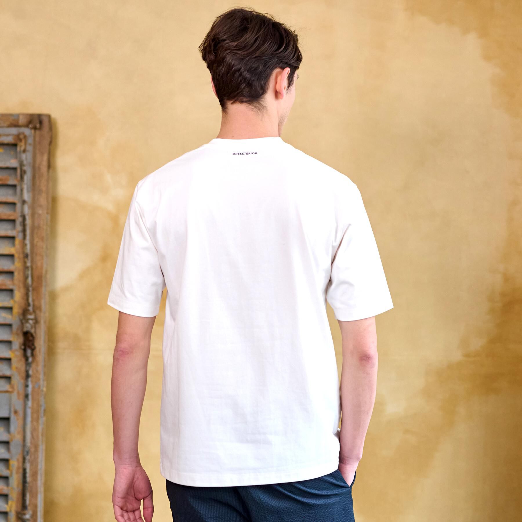 DRESSTERIOR「【接触冷感/UVカット】BACK BREEZE TECH ラビットポケTシャツ」|Tシャツ・カットソー|