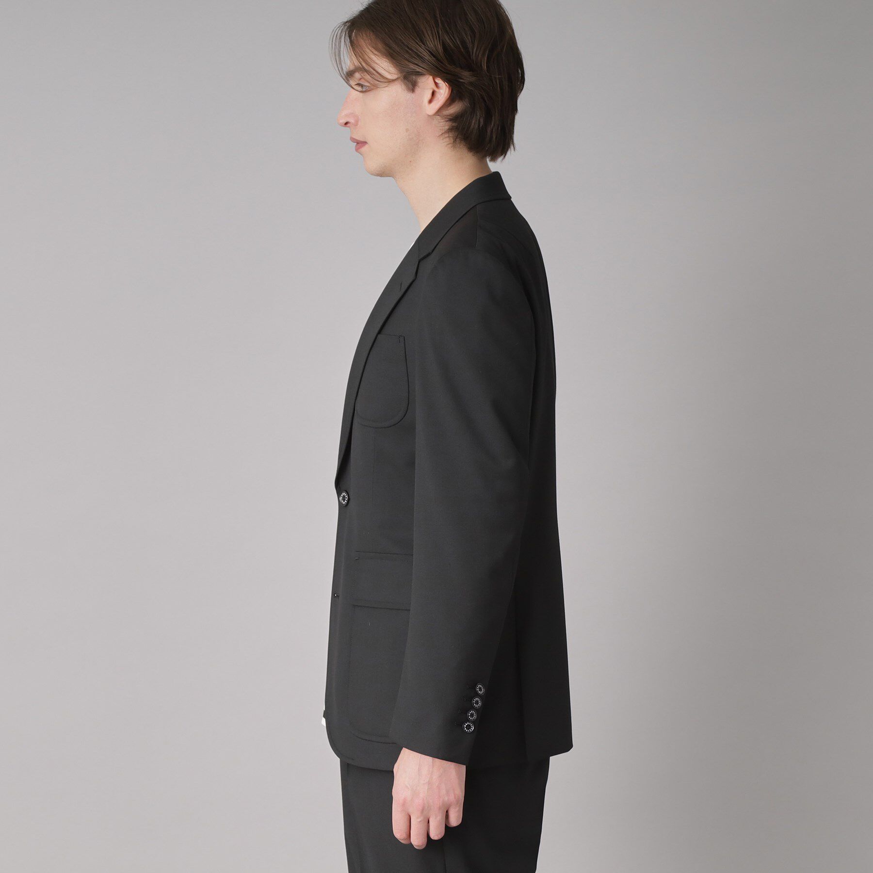 DRESSTERIOR「ウールブレンド コンフォータブルジャケット」|テーラードジャケット|