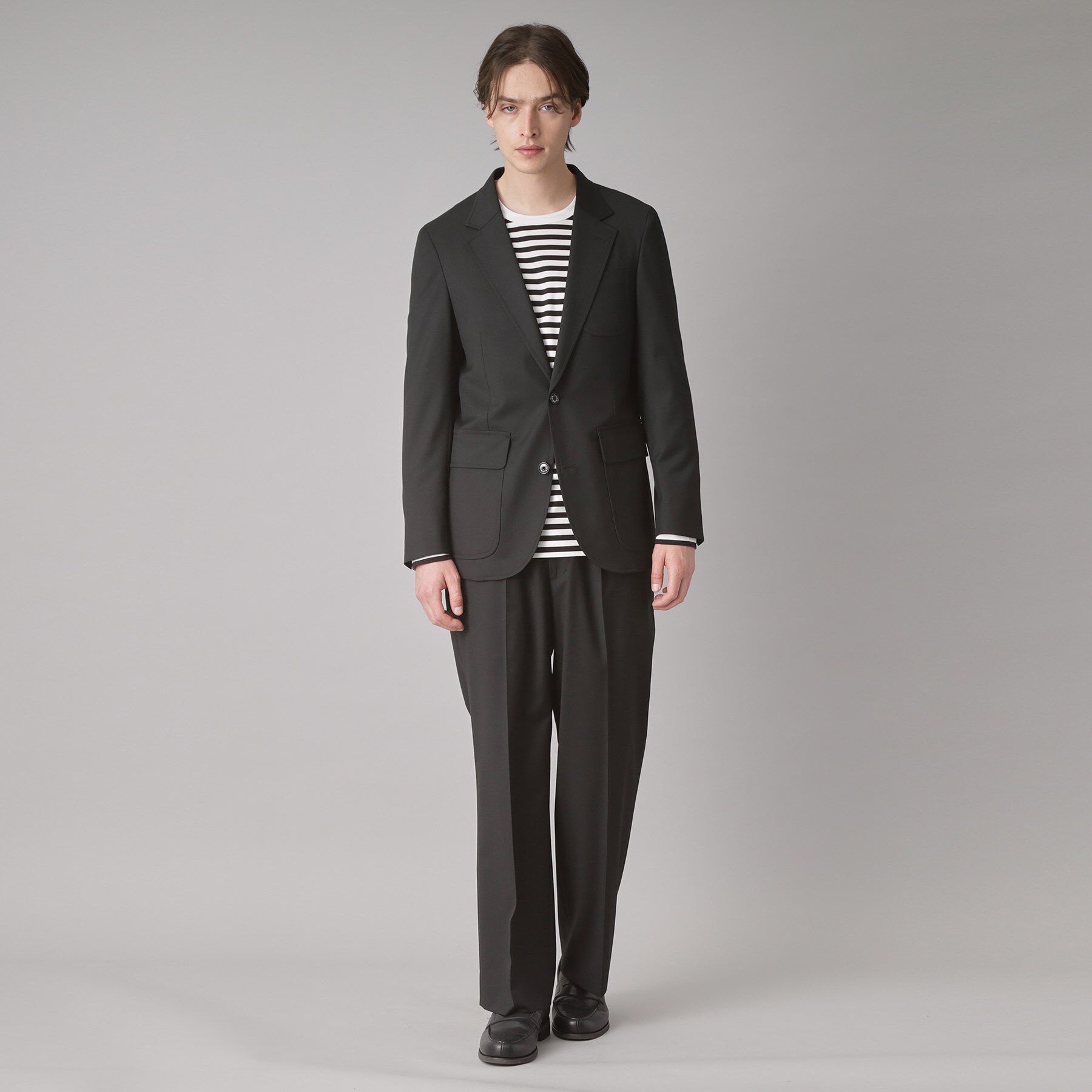 DRESSTERIOR「ウールブレンド コンフォータブルジャケット」|テーラードジャケット|