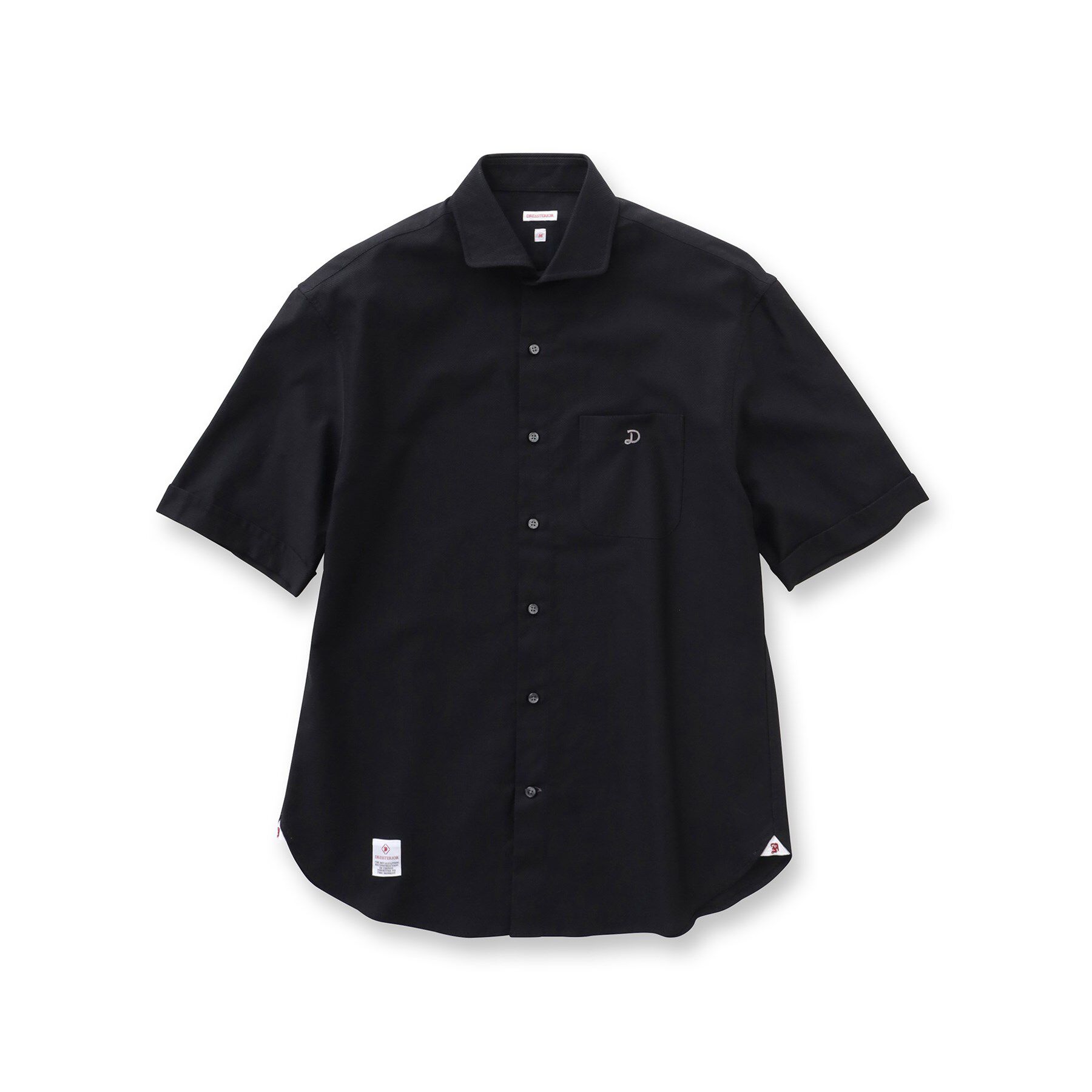 DRESSTERIOR「メッシュエアー ハーフスリーブシャツ」|シャツ・ブラウス|