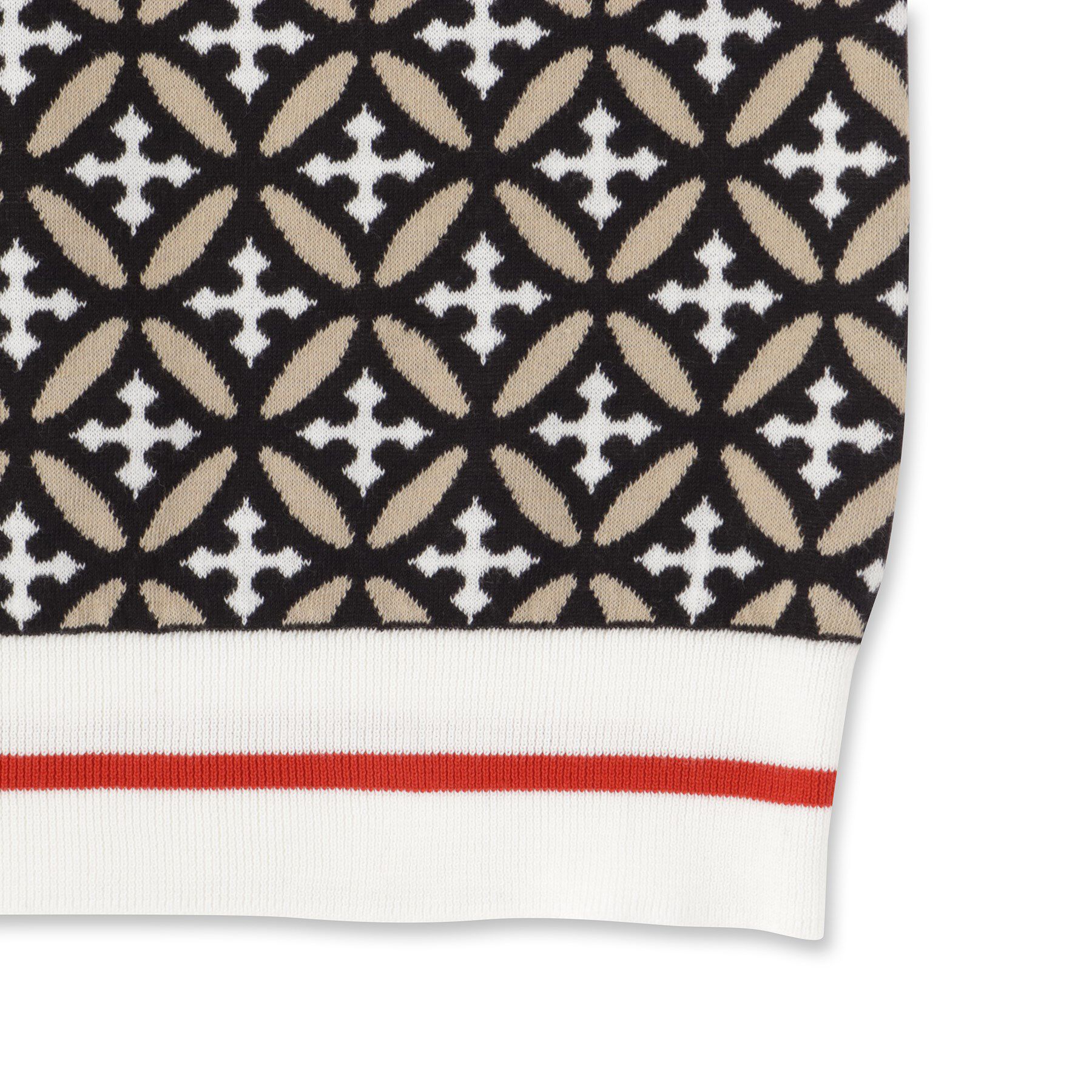 DRESSTERIOR「オーバーラップサークルジャカードニット」|ニット・セーター|