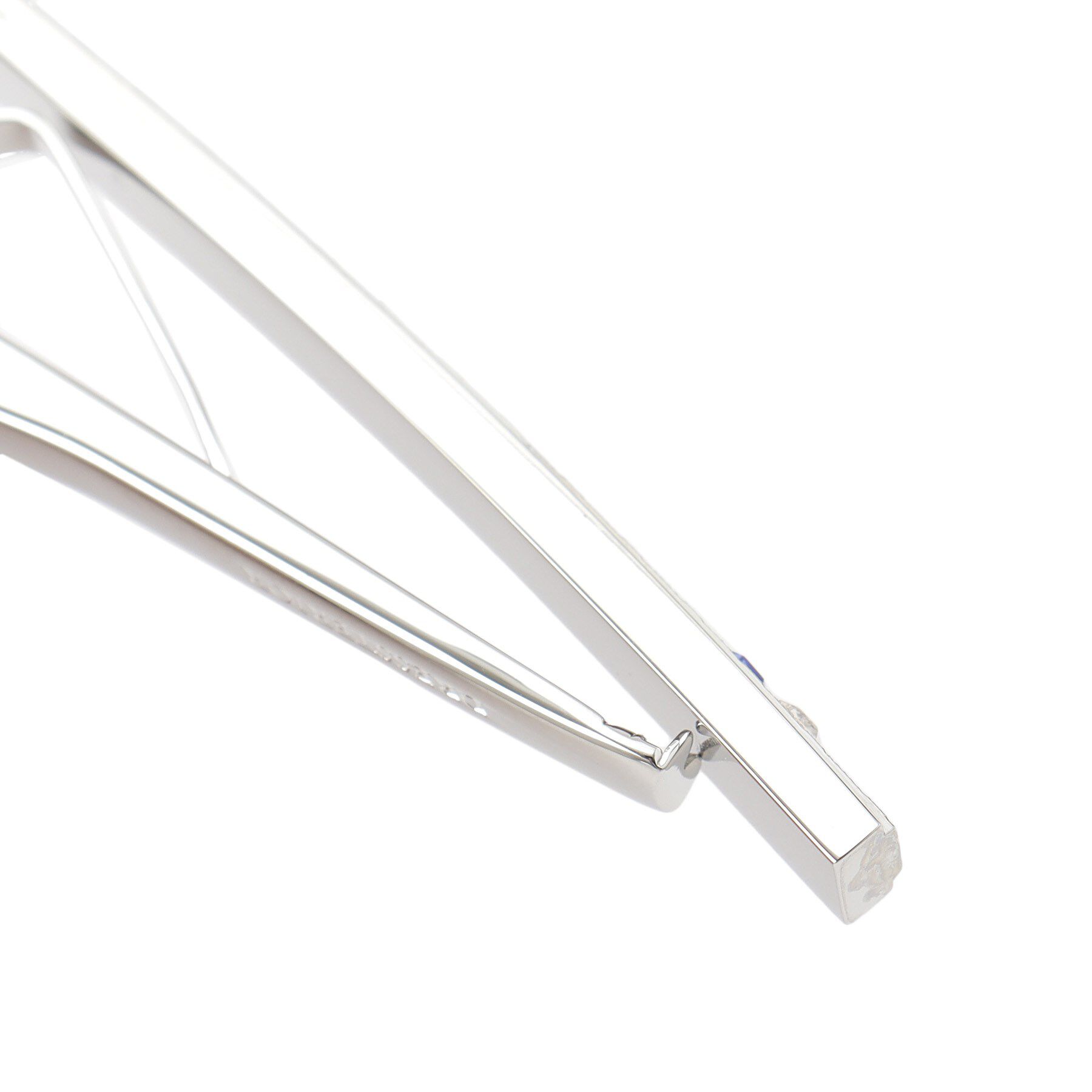 DRESSTERIOR「トリコロール ダイヤカットタイバー」|ネクタイピン・カフスボタン|