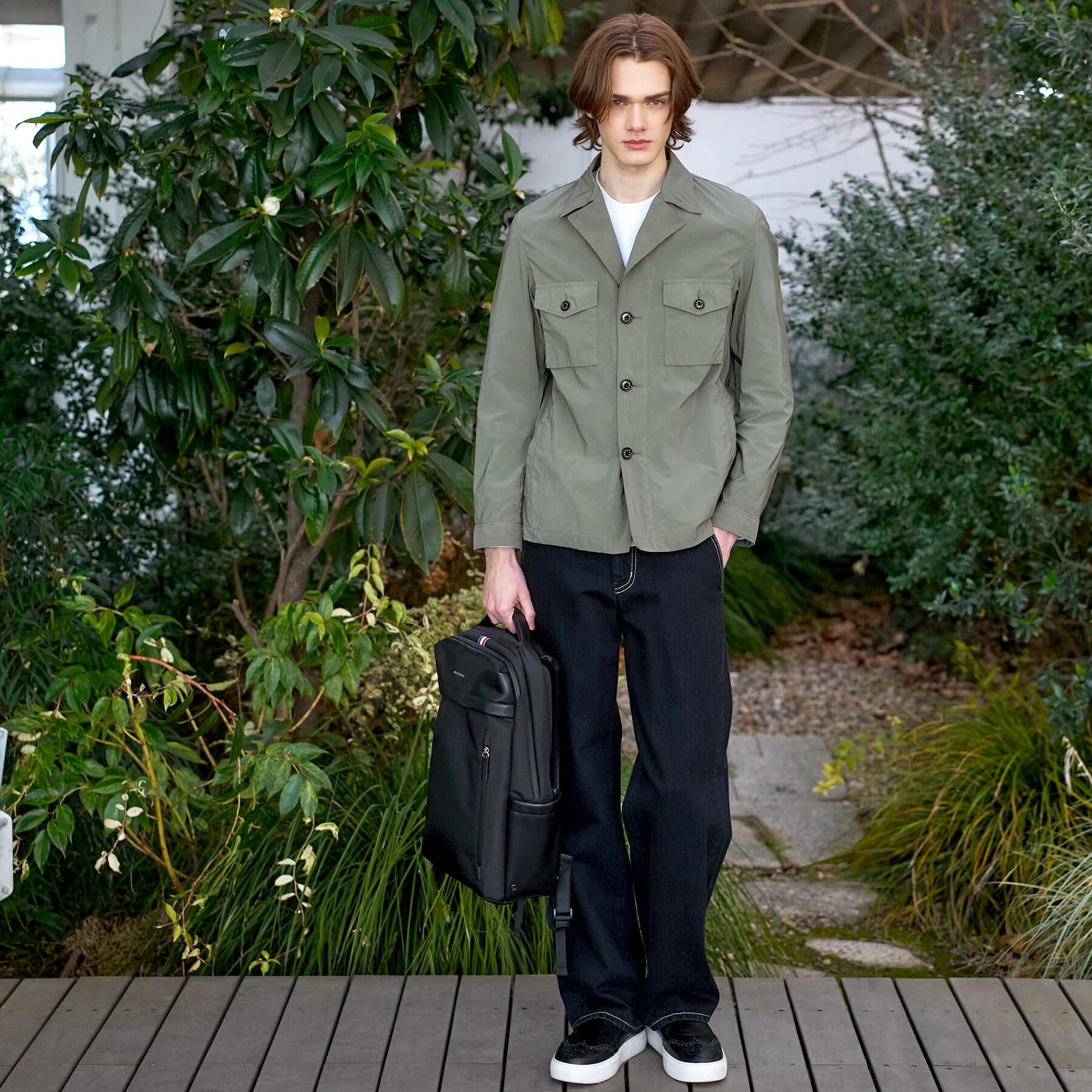 DRESSTERIOR「ガーメントダイ M65フィールドジャケット」|ブルゾン・スタジャン|