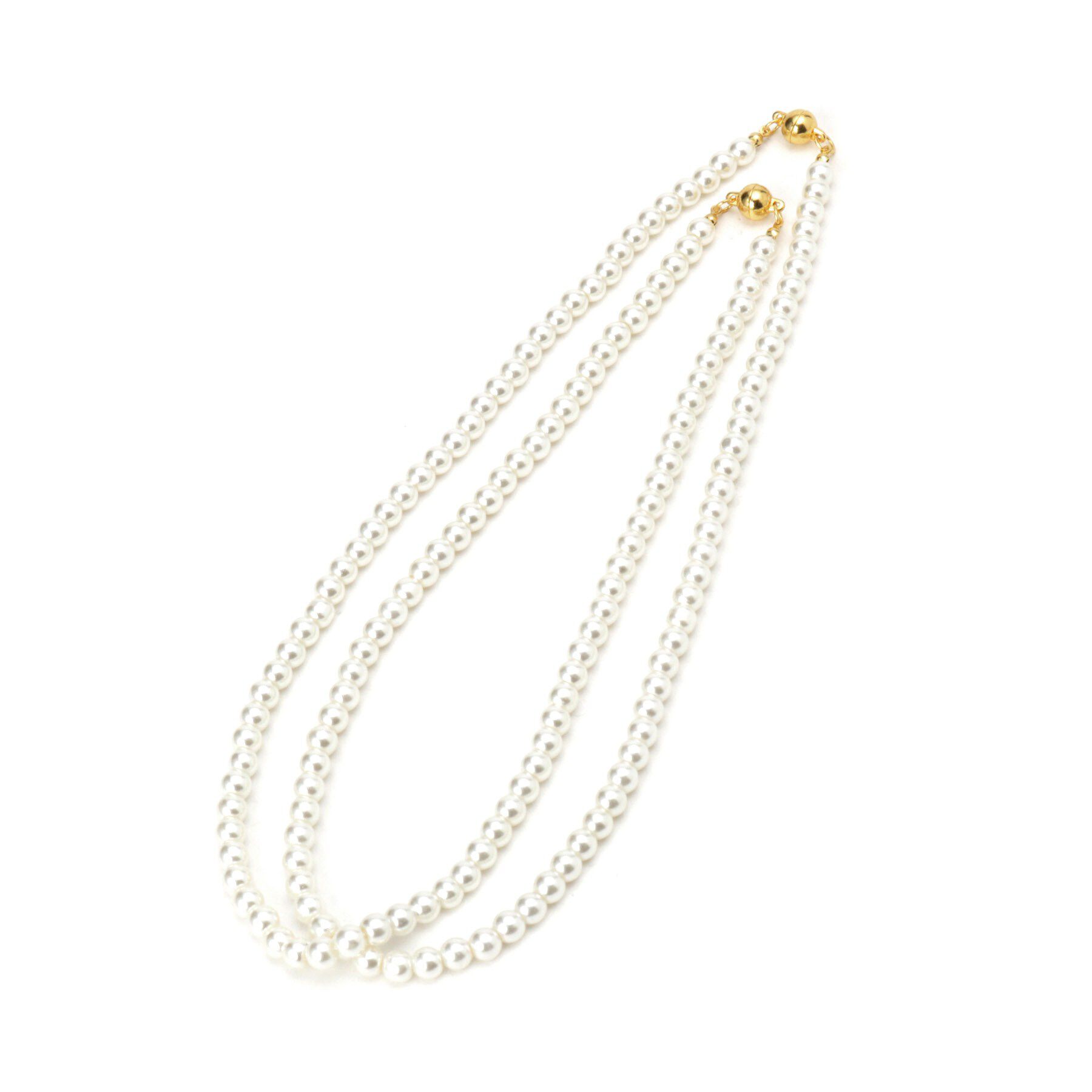 DRESSTERIOR「ガラスパール2WAYネックレス」|ネックレス|