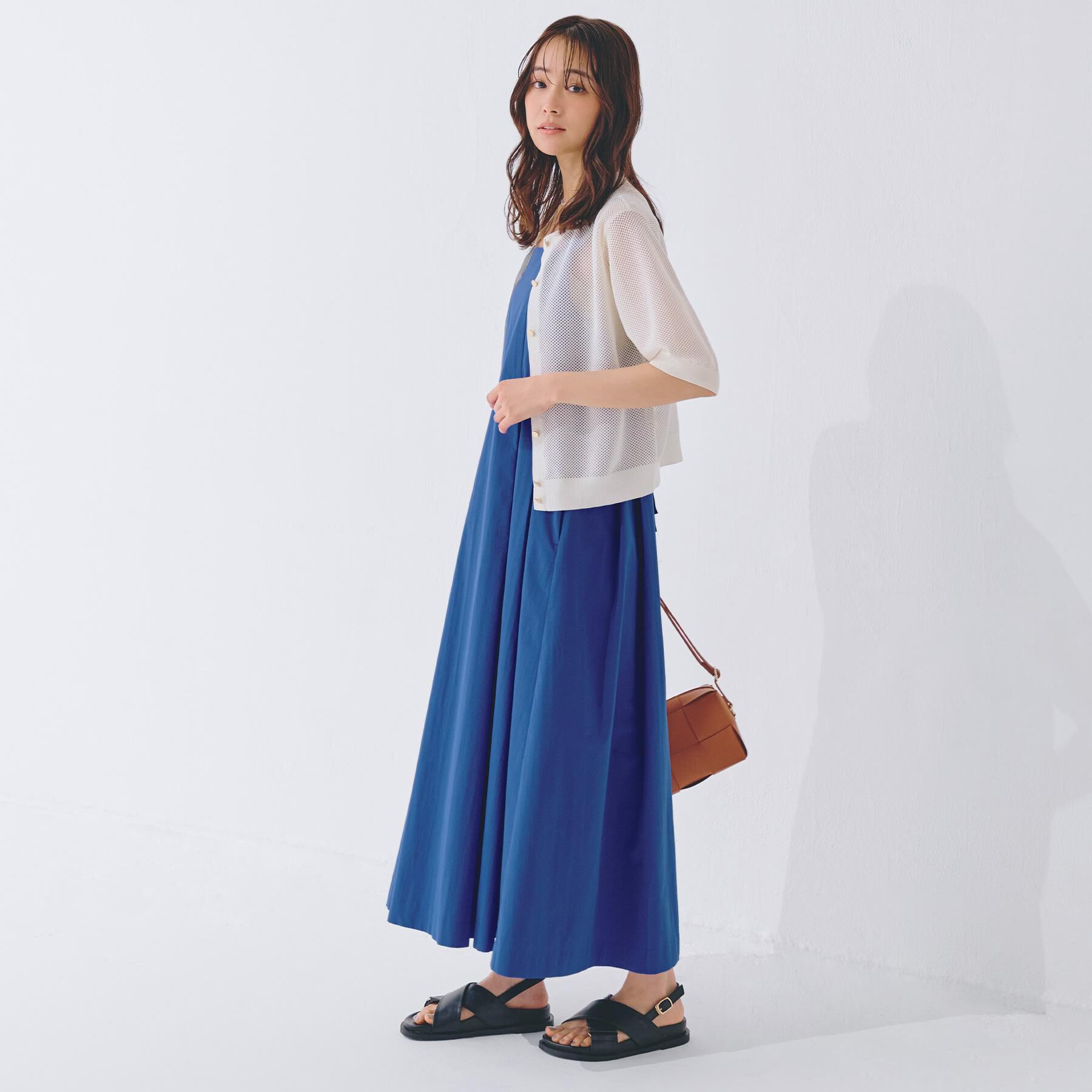 grove「1枚でも映える上品メッシュカーディガン」|カーディガン|