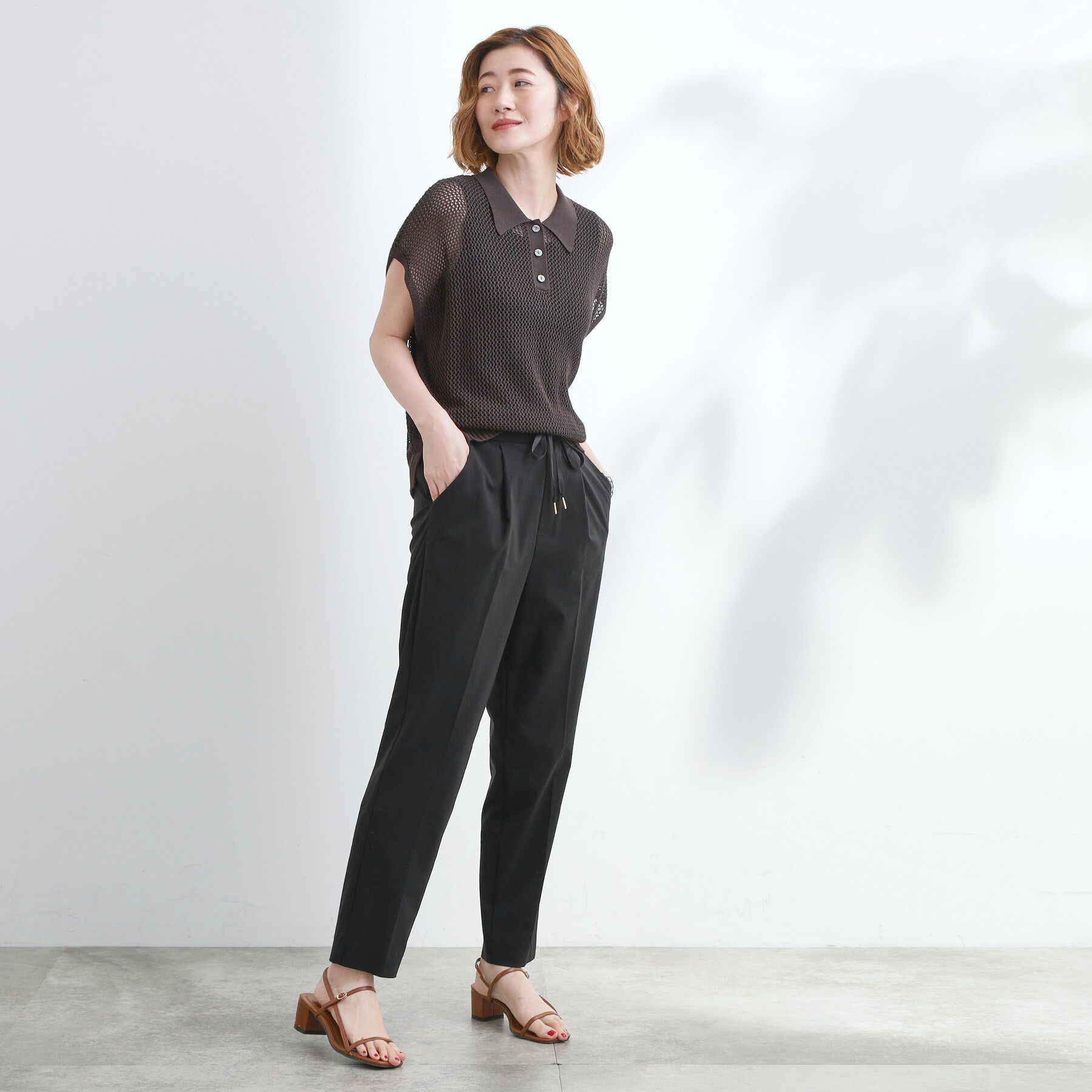 grove「キレイも動きやすさも　美脚見えハイパーストレッチパンツ」|その他|