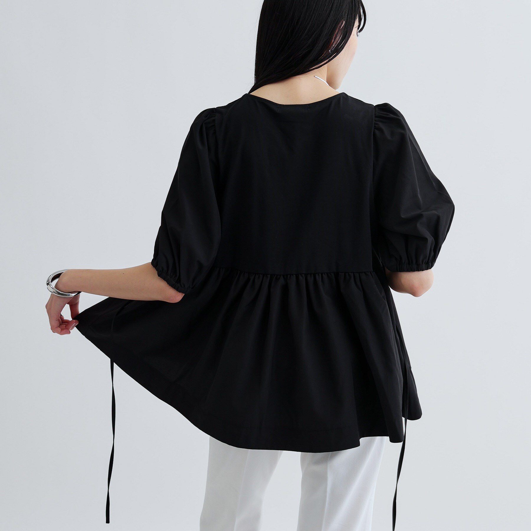 GALLEST「ハートネックペプラムカットソー」|Tシャツ・カットソー|