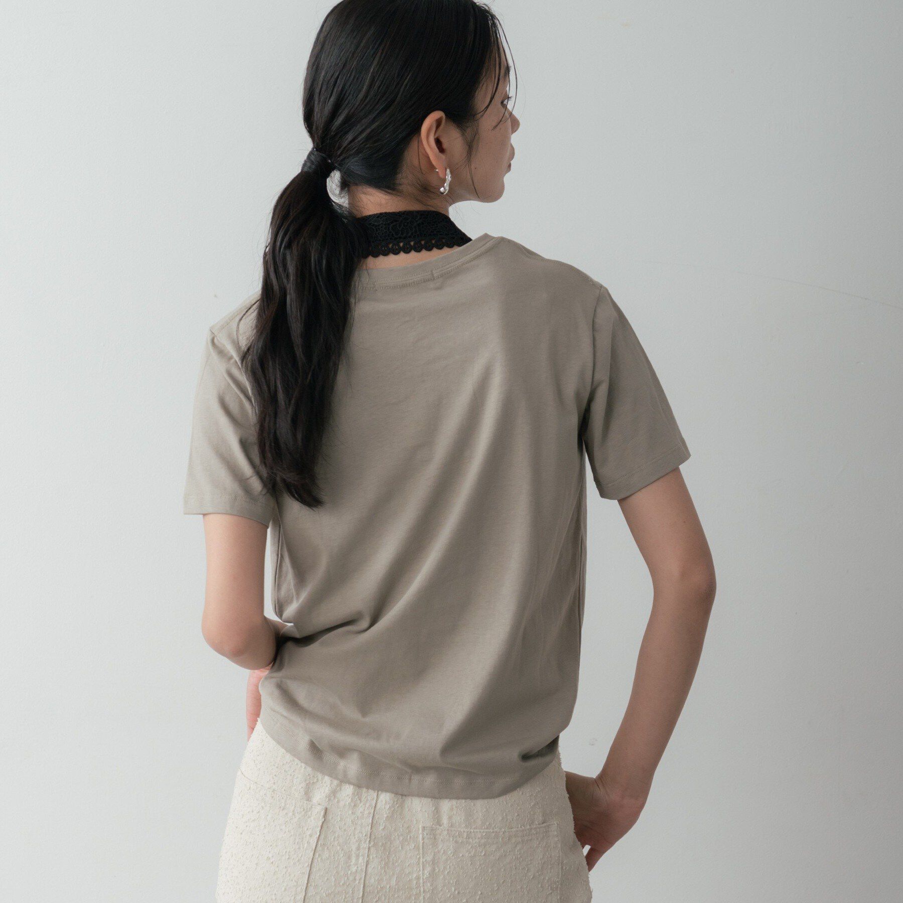 GALLEST「メッセージプリントクルーネックTシャツ」|Tシャツ・カットソー|