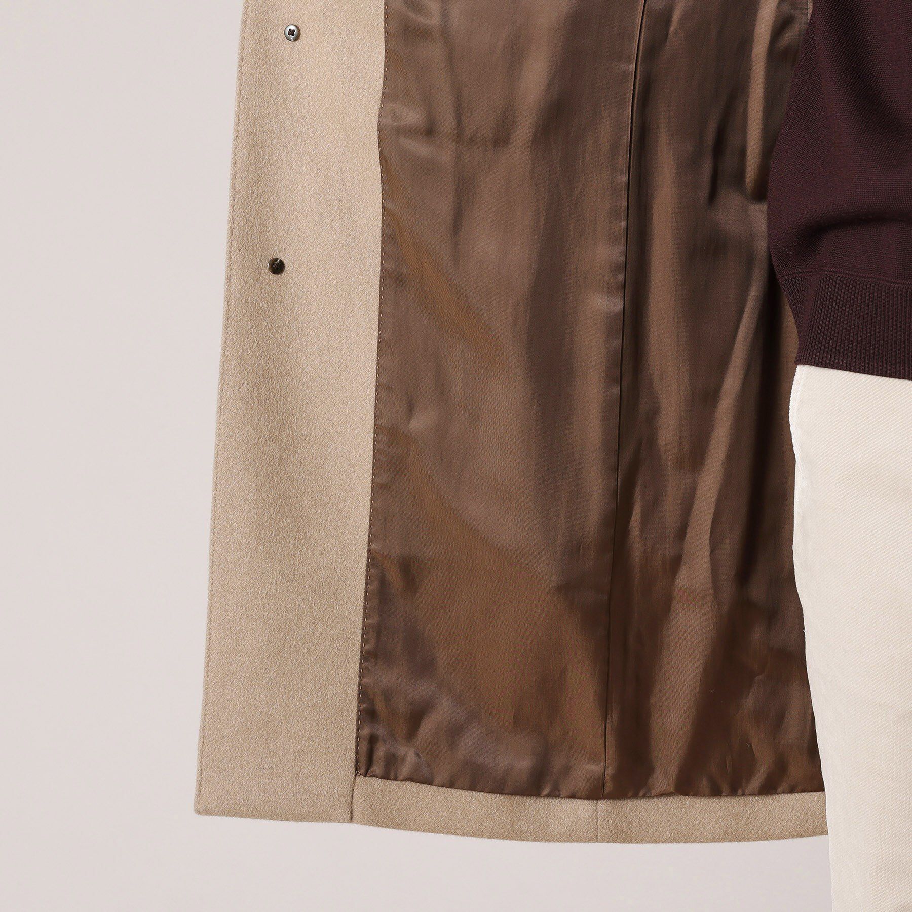 TAKEO KIKUCHI「【ウールカシミヤブレンド】ビーバー調 スタンドカラー コート」|その他|