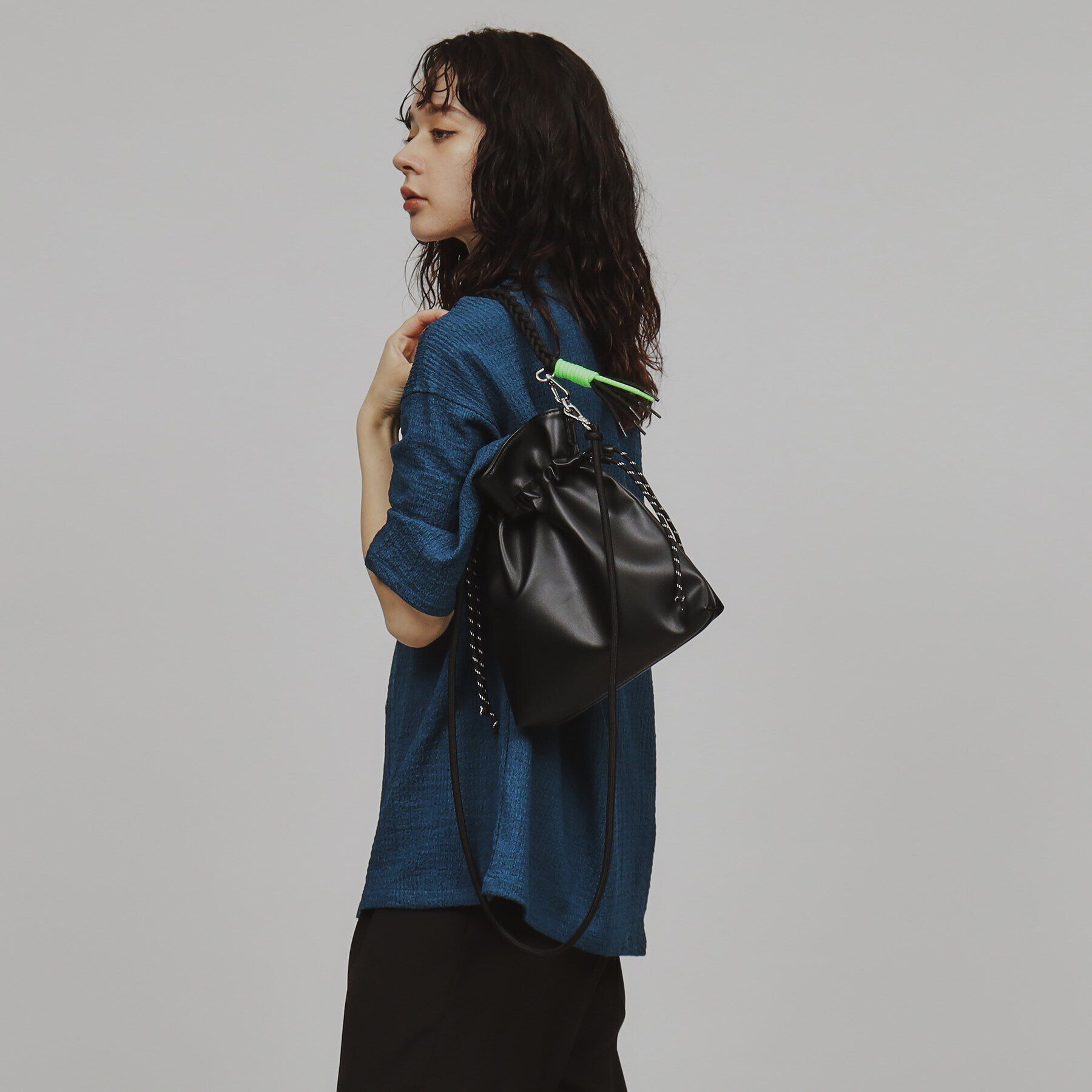 tk.TAKEO KIKUCHI「ADAMPATEK 別注 アソート巾着ショルダーバッグ」|ショルダー・メッセンジャー|