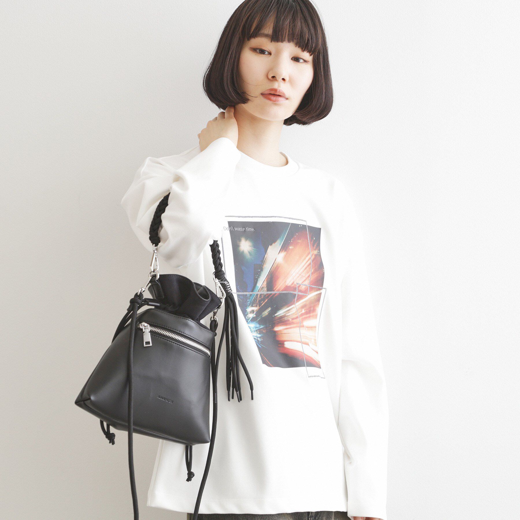 tk.TAKEO KIKUCHI「ADAMPATEK 別注 アソート巾着ショルダーバッグ」|ショルダー・メッセンジャー|