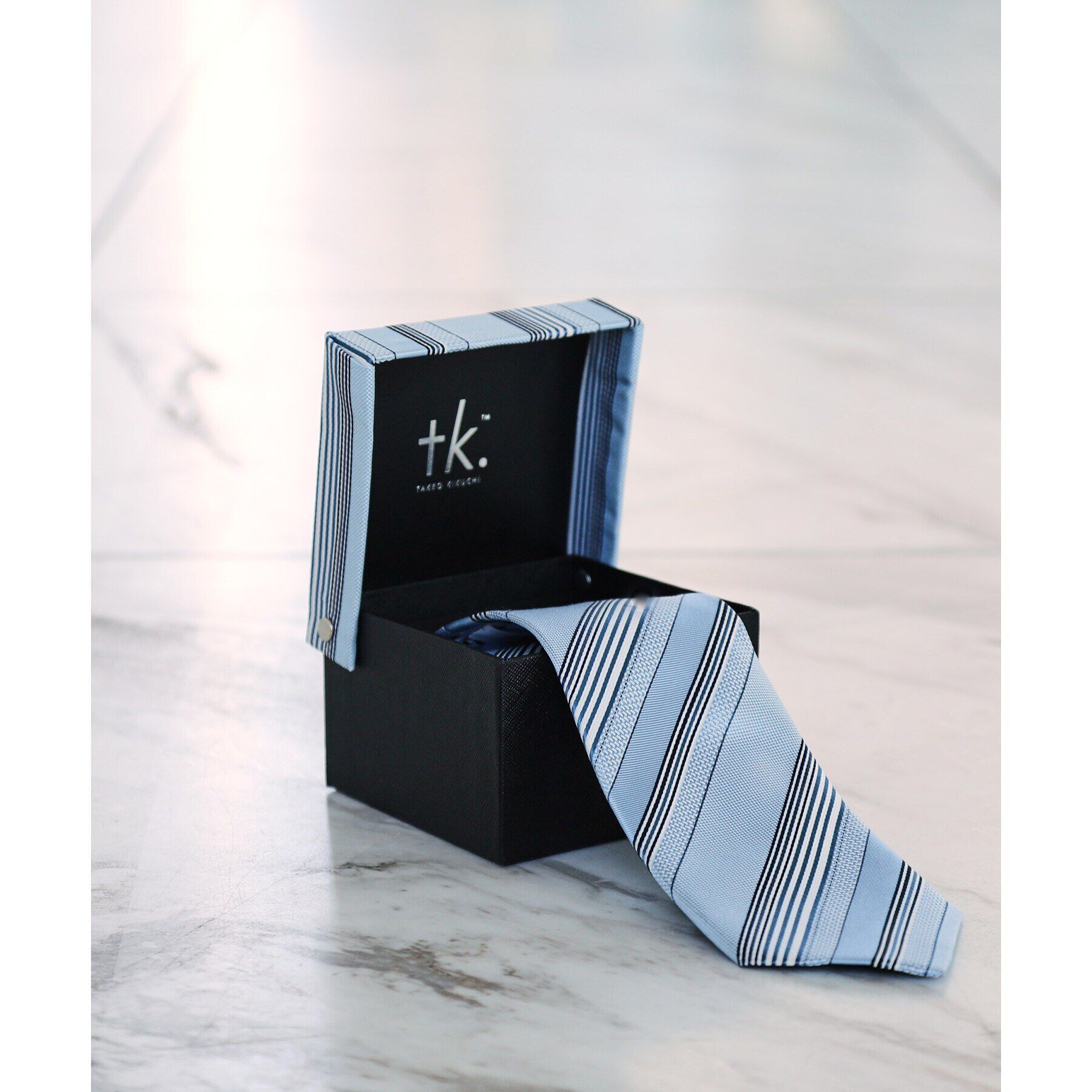 tk.TAKEO KIKUCHI「【BOX入り】ベーシックタイ」|ネクタイ・蝶ネクタイ|サックスブルー(39