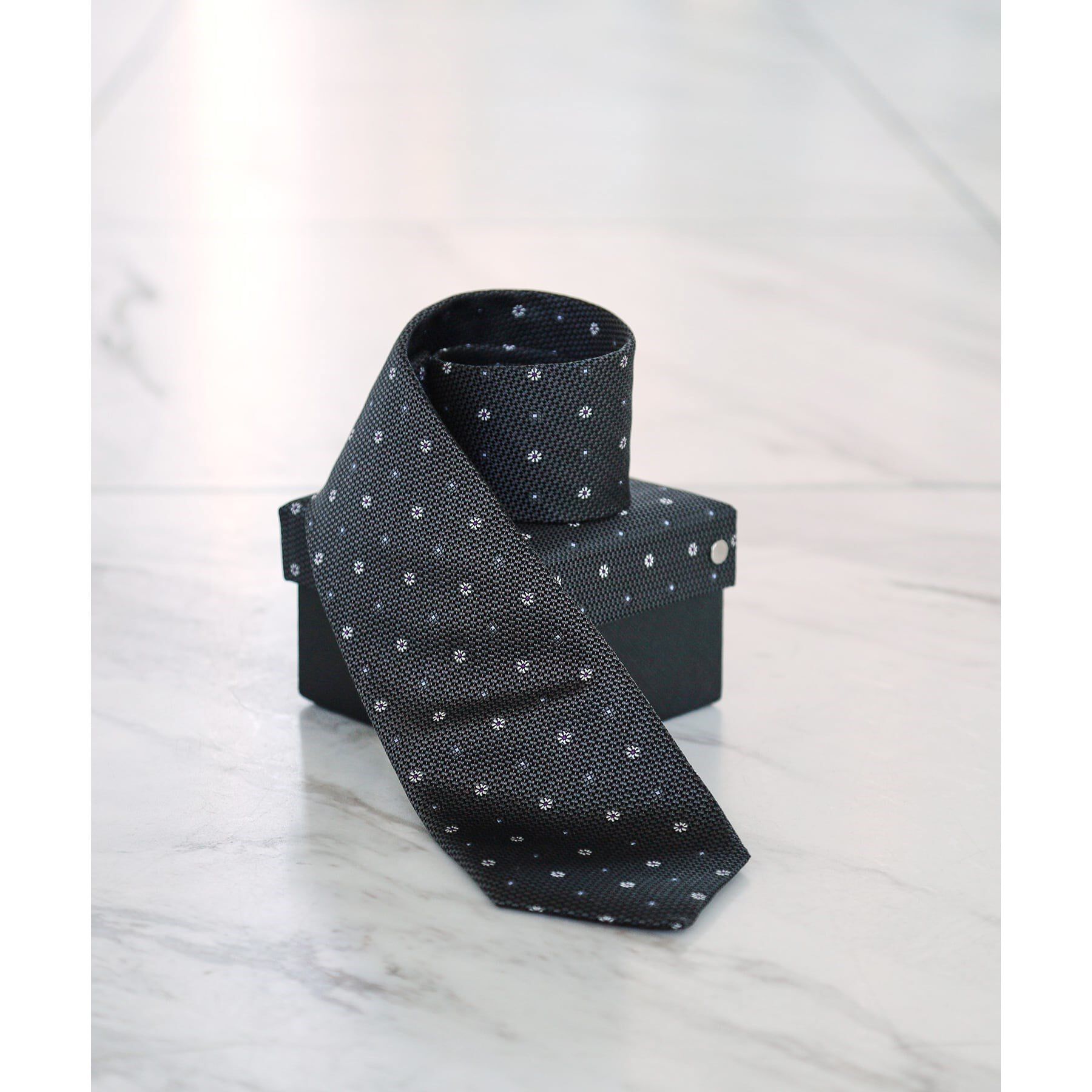 tk.TAKEO KIKUCHI「【BOX入り】ベーシックタイ」|ネクタイ・蝶ネクタイ|チャコールグレー(4