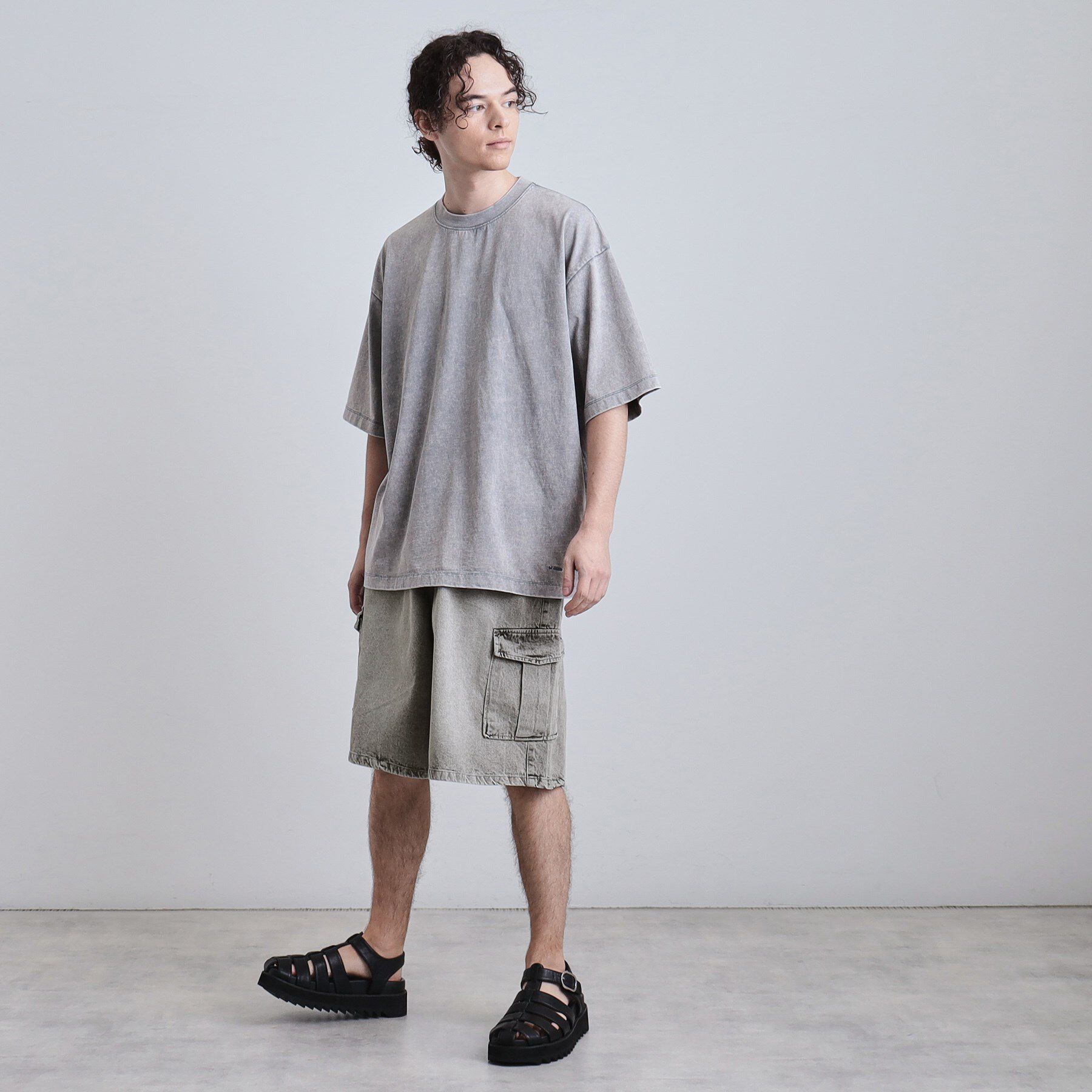tk.TAKEO KIKUCHI「デニムカーゴショーツ」|その他|