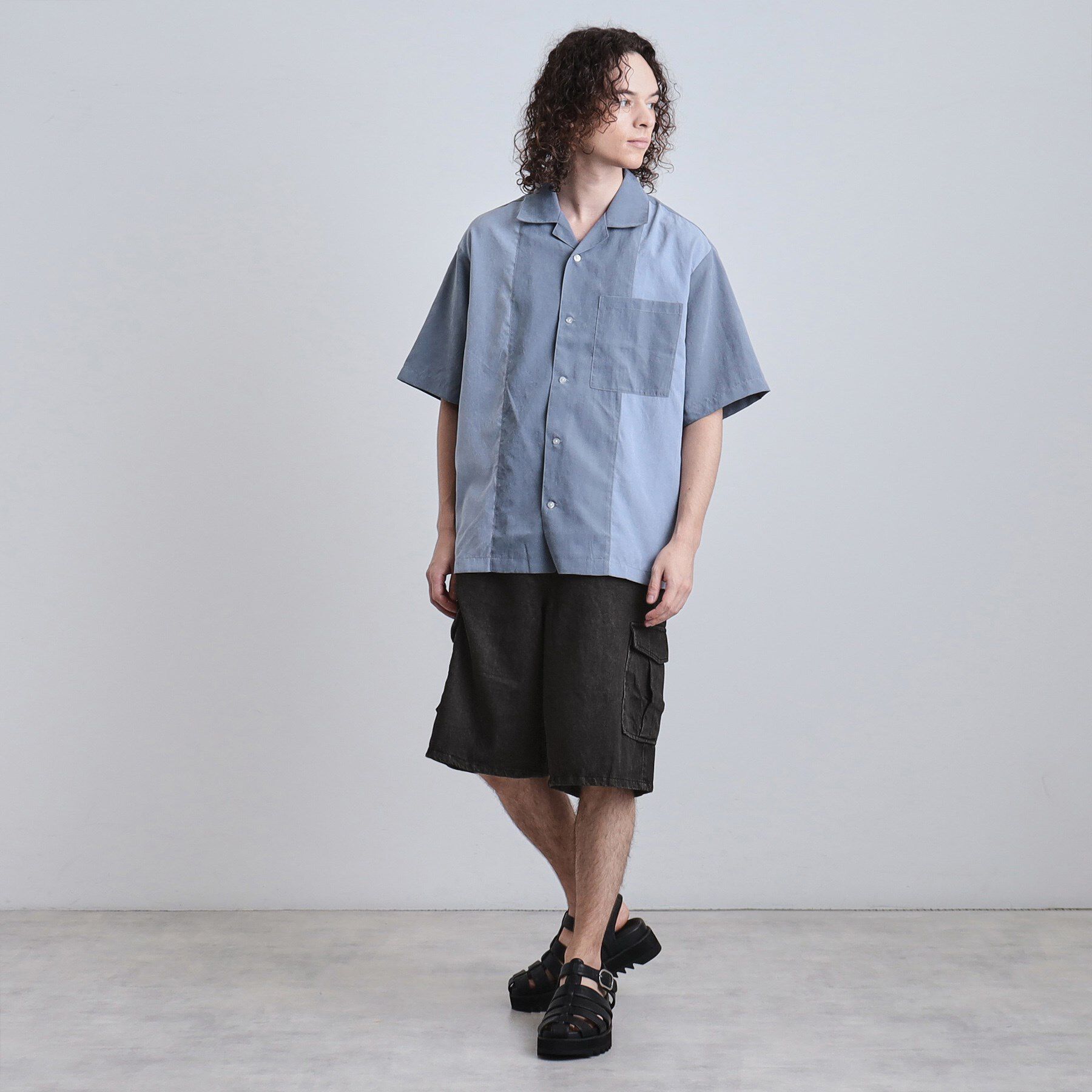 tk.TAKEO KIKUCHI「デニムカーゴショーツ」|その他|