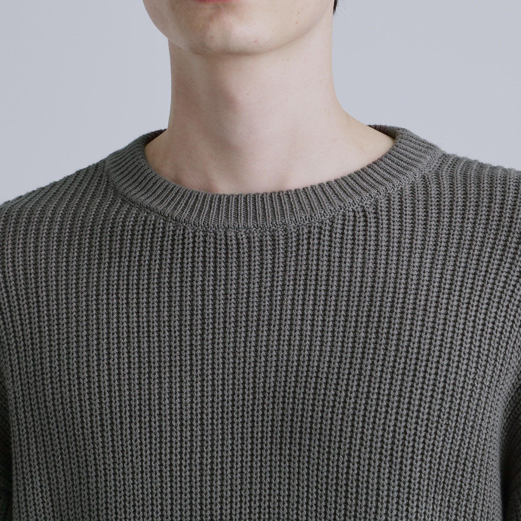 tk.TAKEO KIKUCHI「コットン畔編みグラデーションニット」|ニット・セーター|