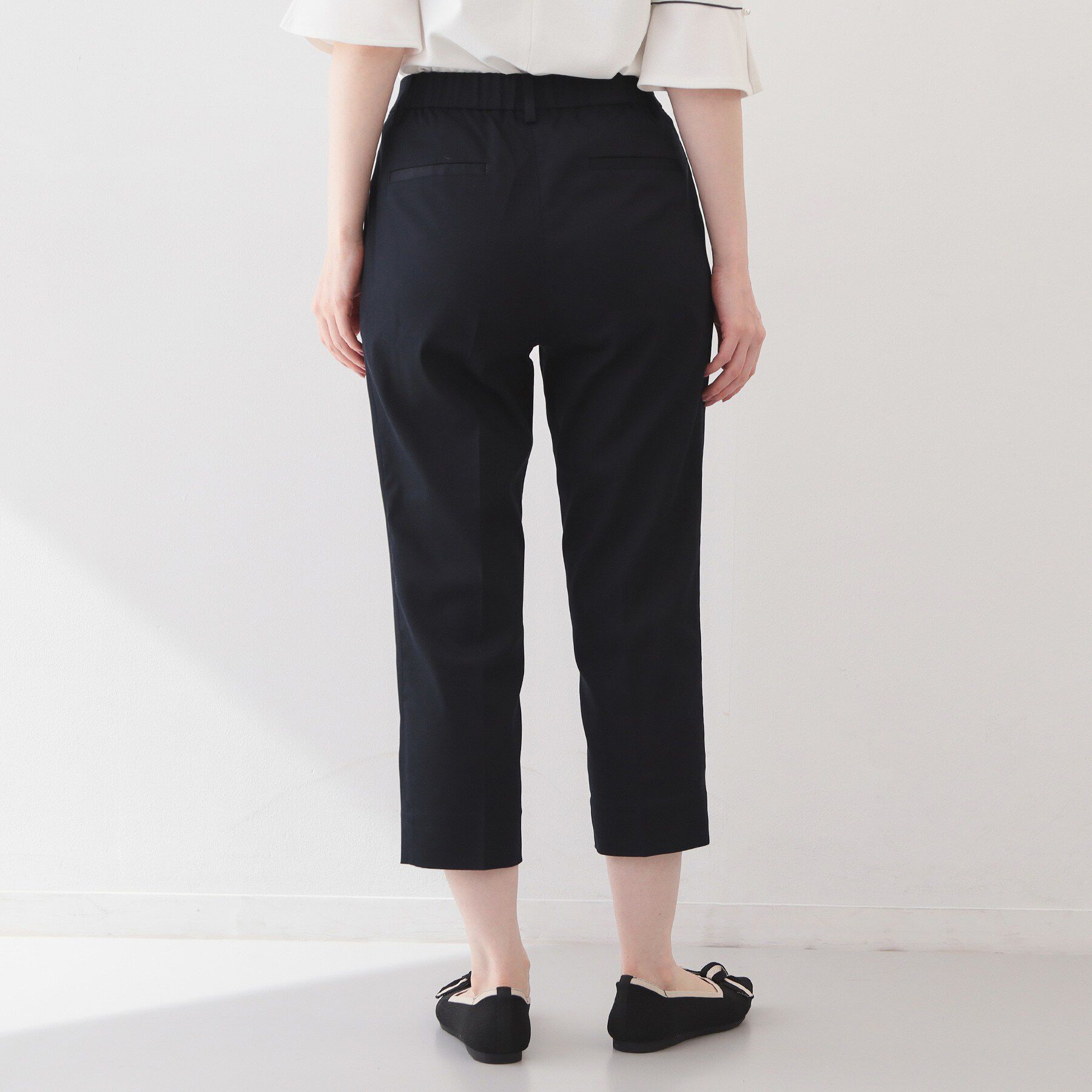 index「コンパクトストレッチカプリパンツ【洗濯機OK/吸水速乾/接触冷感/透け防止】」|その他|